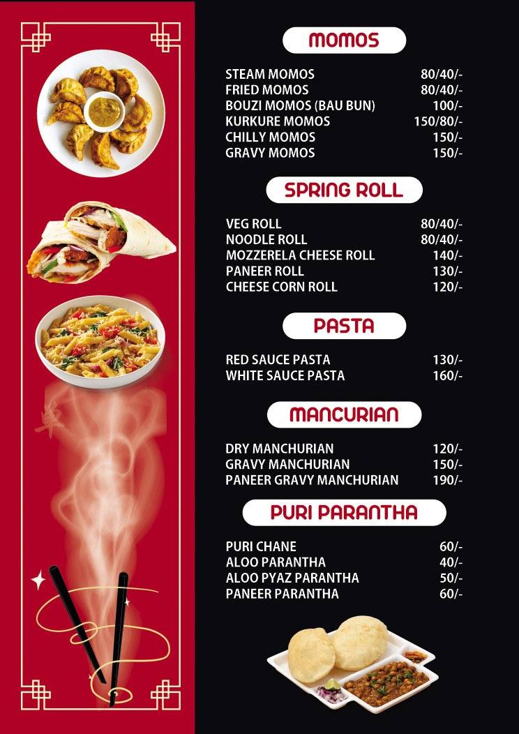 Chanki's Family Restaurant menu