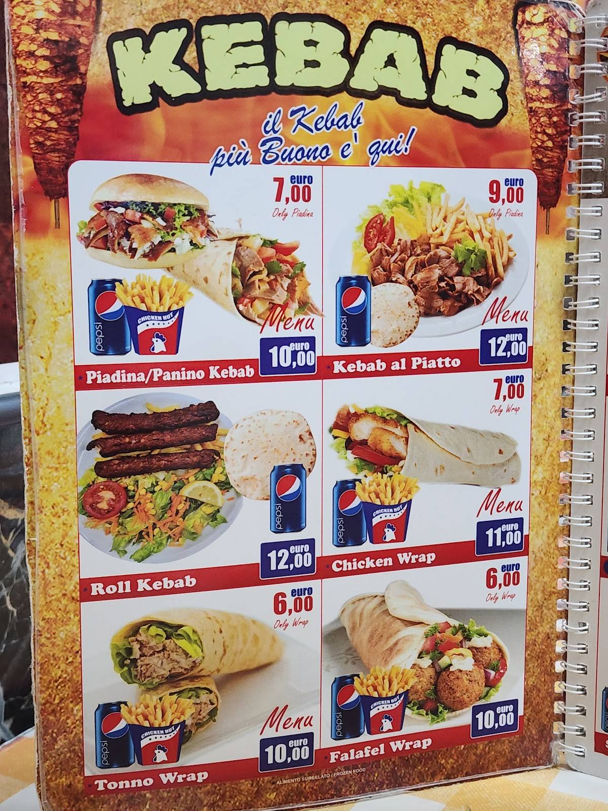 Menu di Chicken Hut 