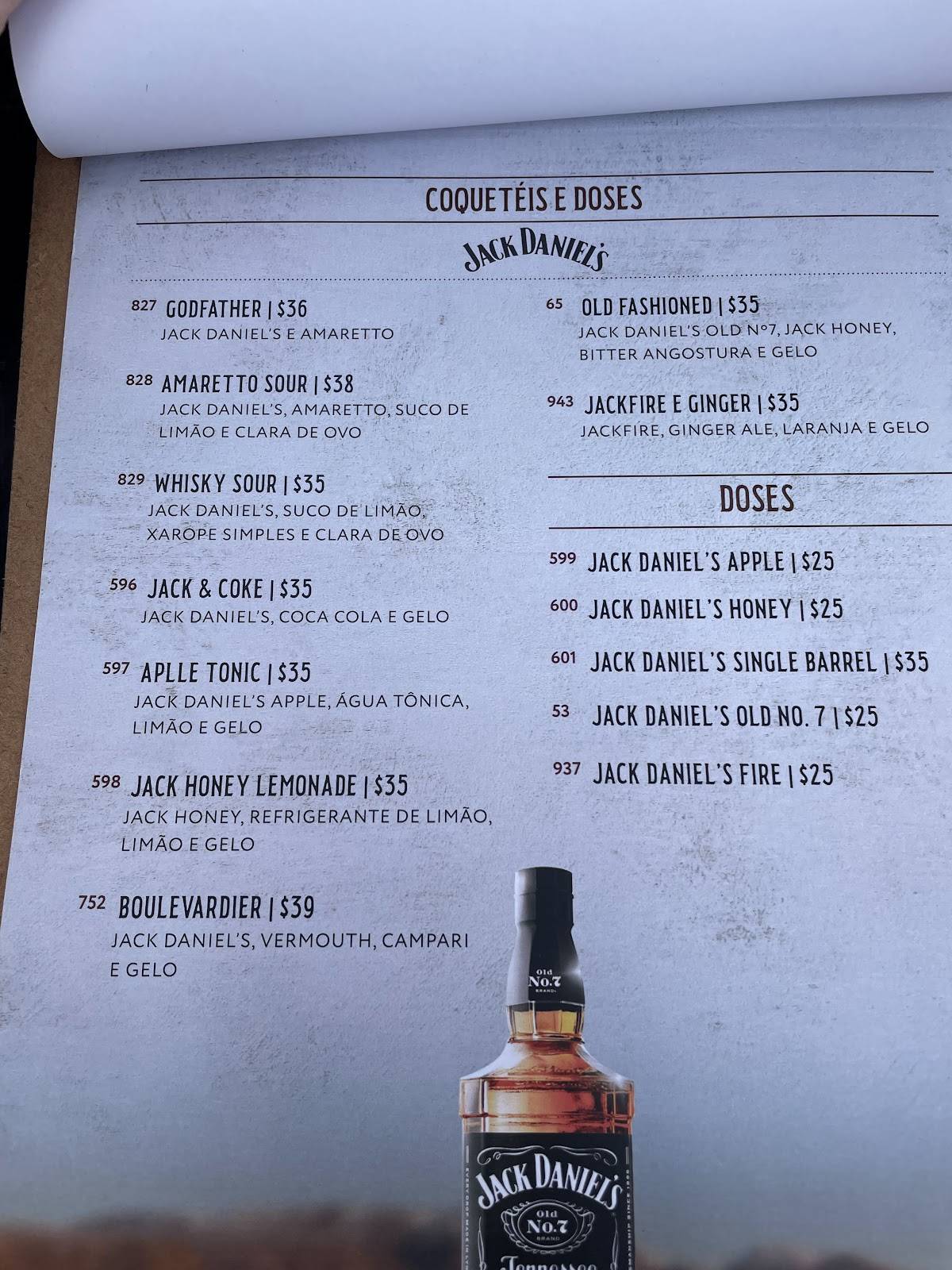 Chinchu - Bar e Parrilla cardápio