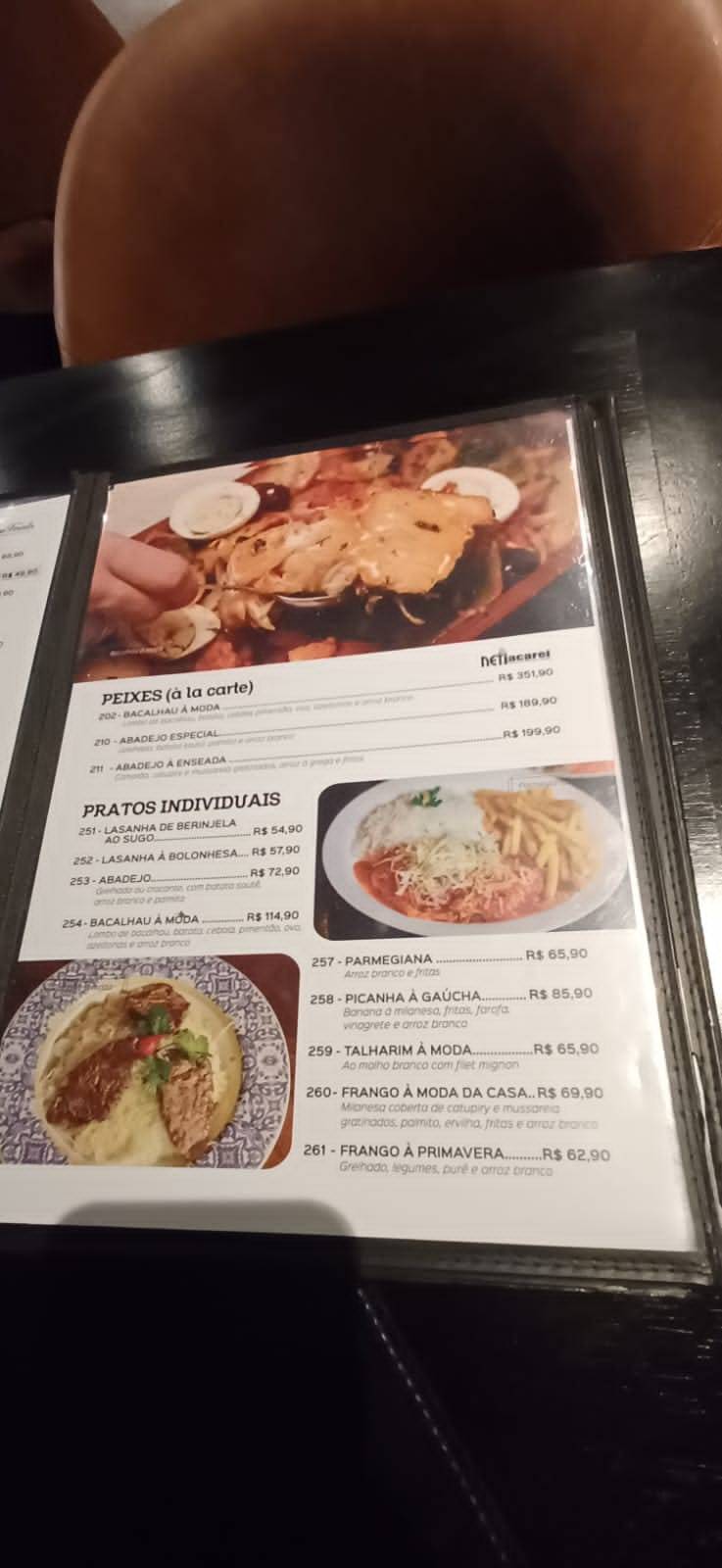 Choperia e Pizzaria do Portuga cardápio