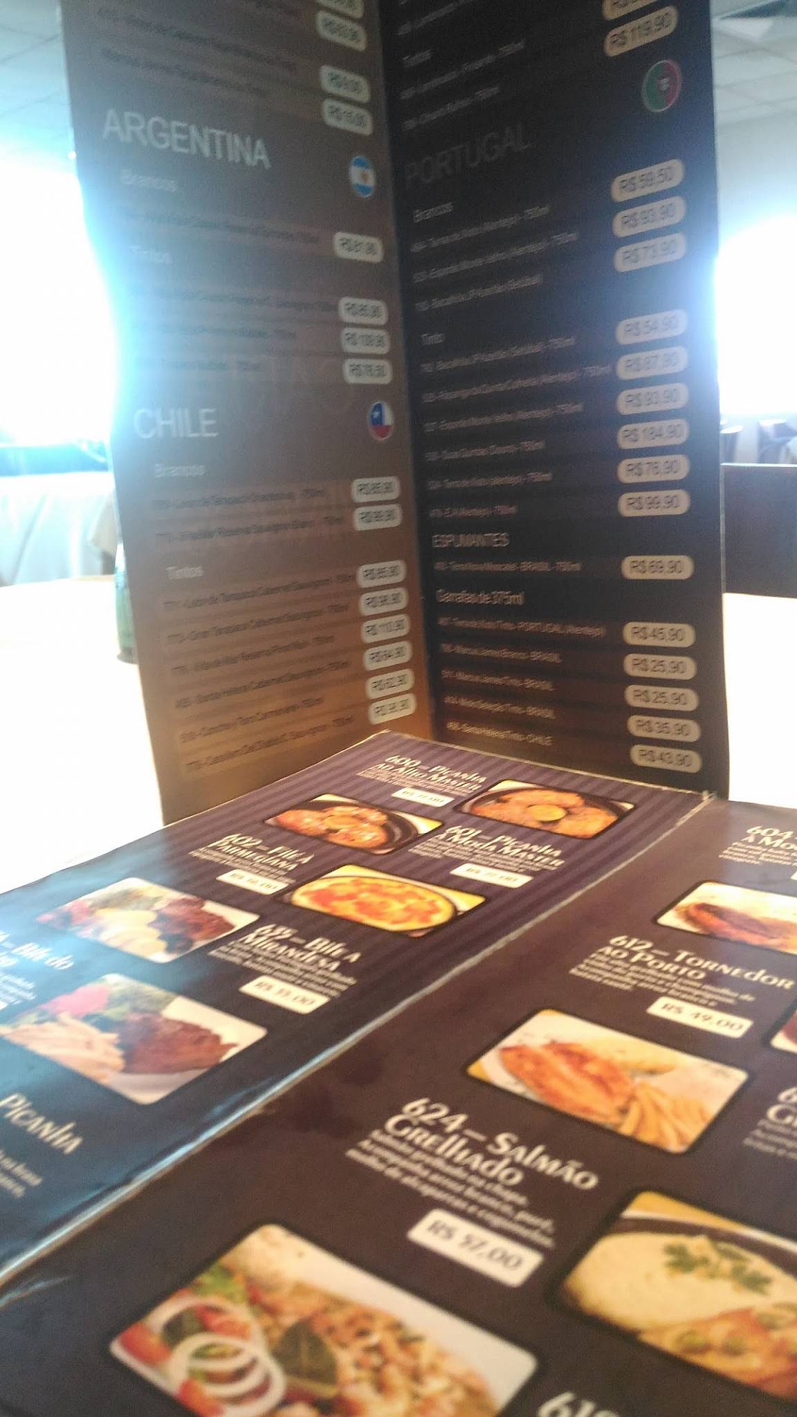 Churrascaria Tererê cardápio