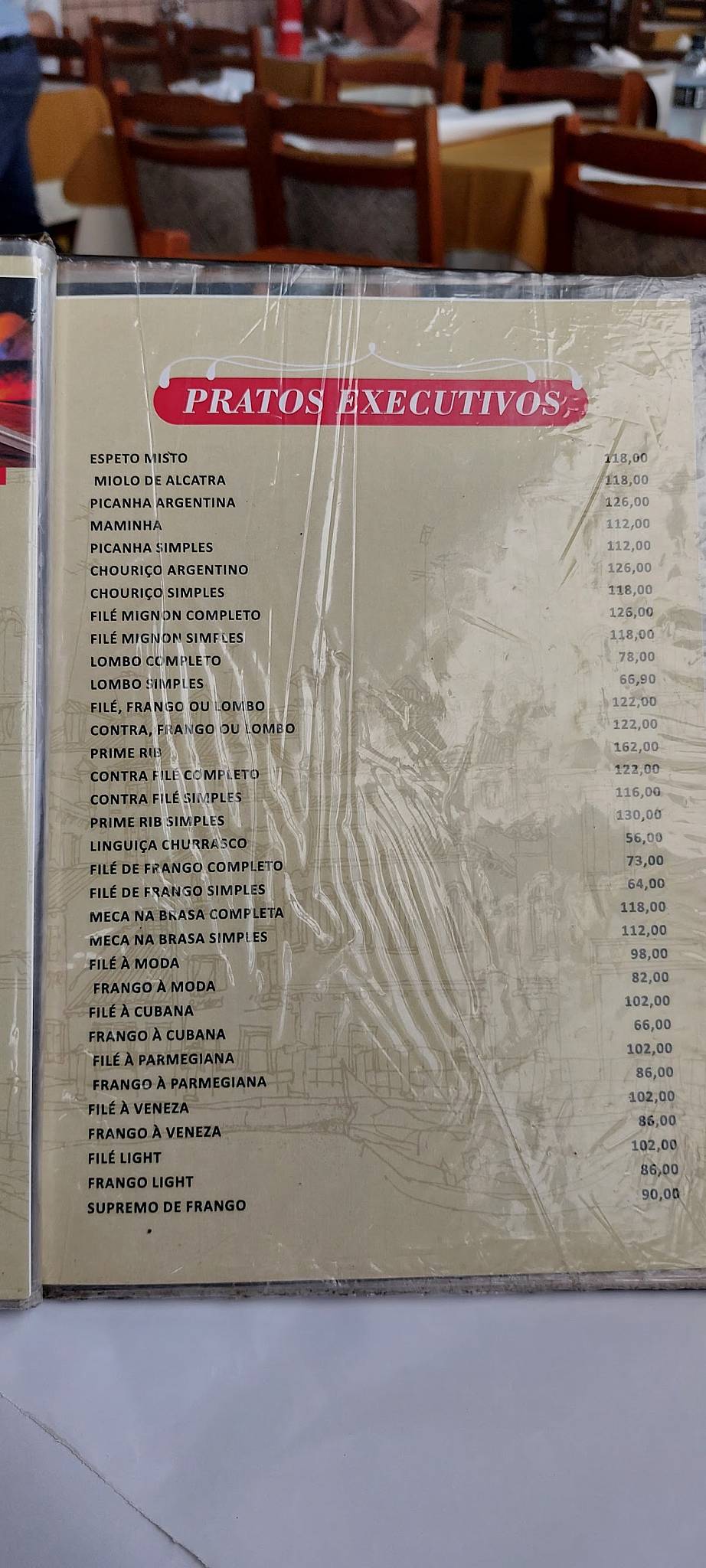 Churrascaria e Pizzaria Veneza cardápio