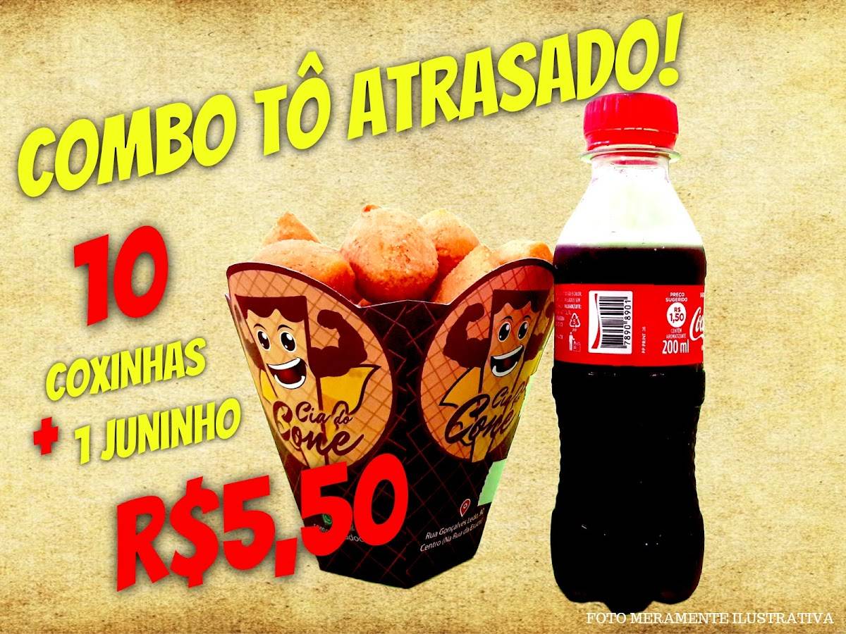 Cia do Cone cardápio