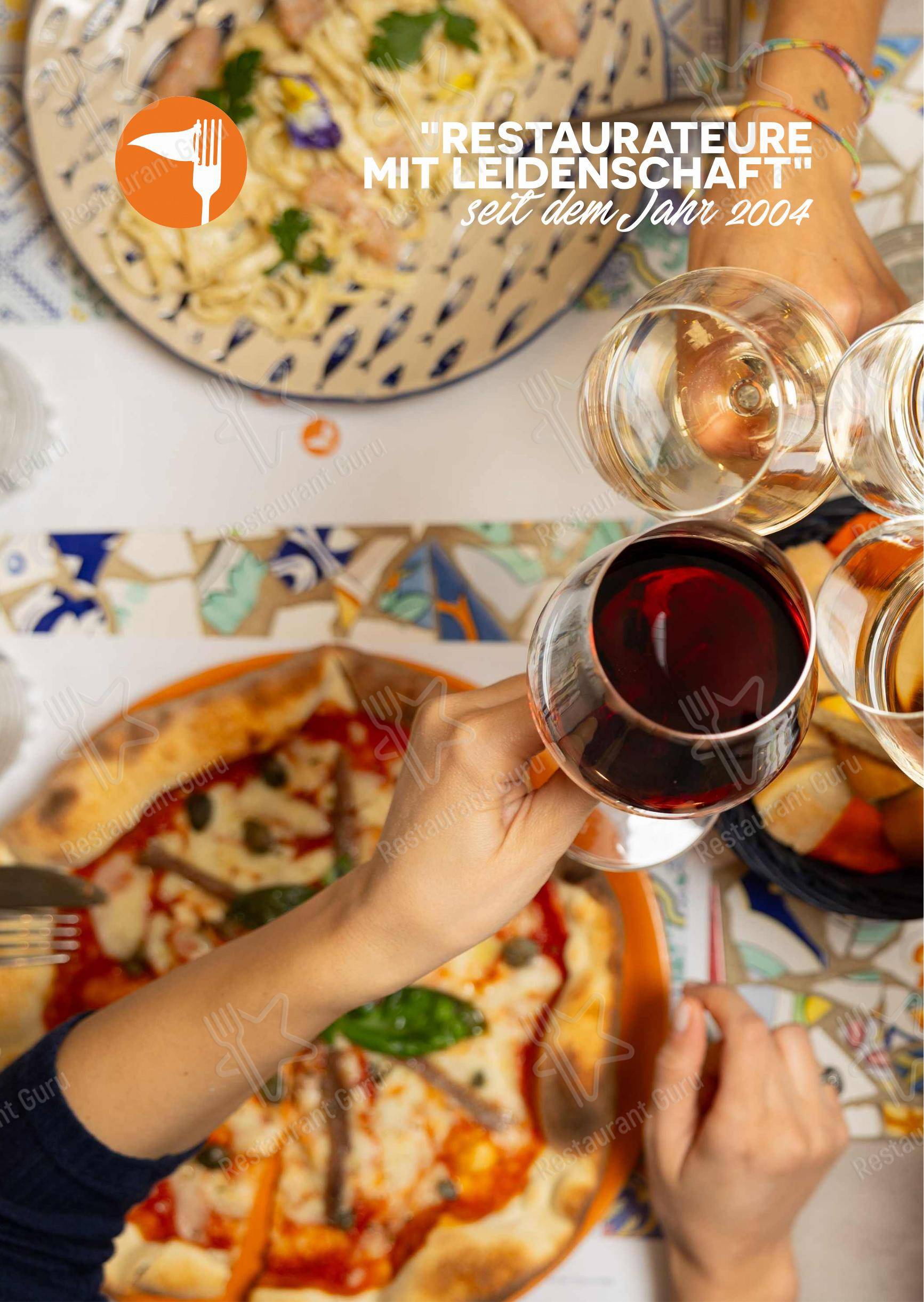 Основное меню per Clapsy Torino pizzeria