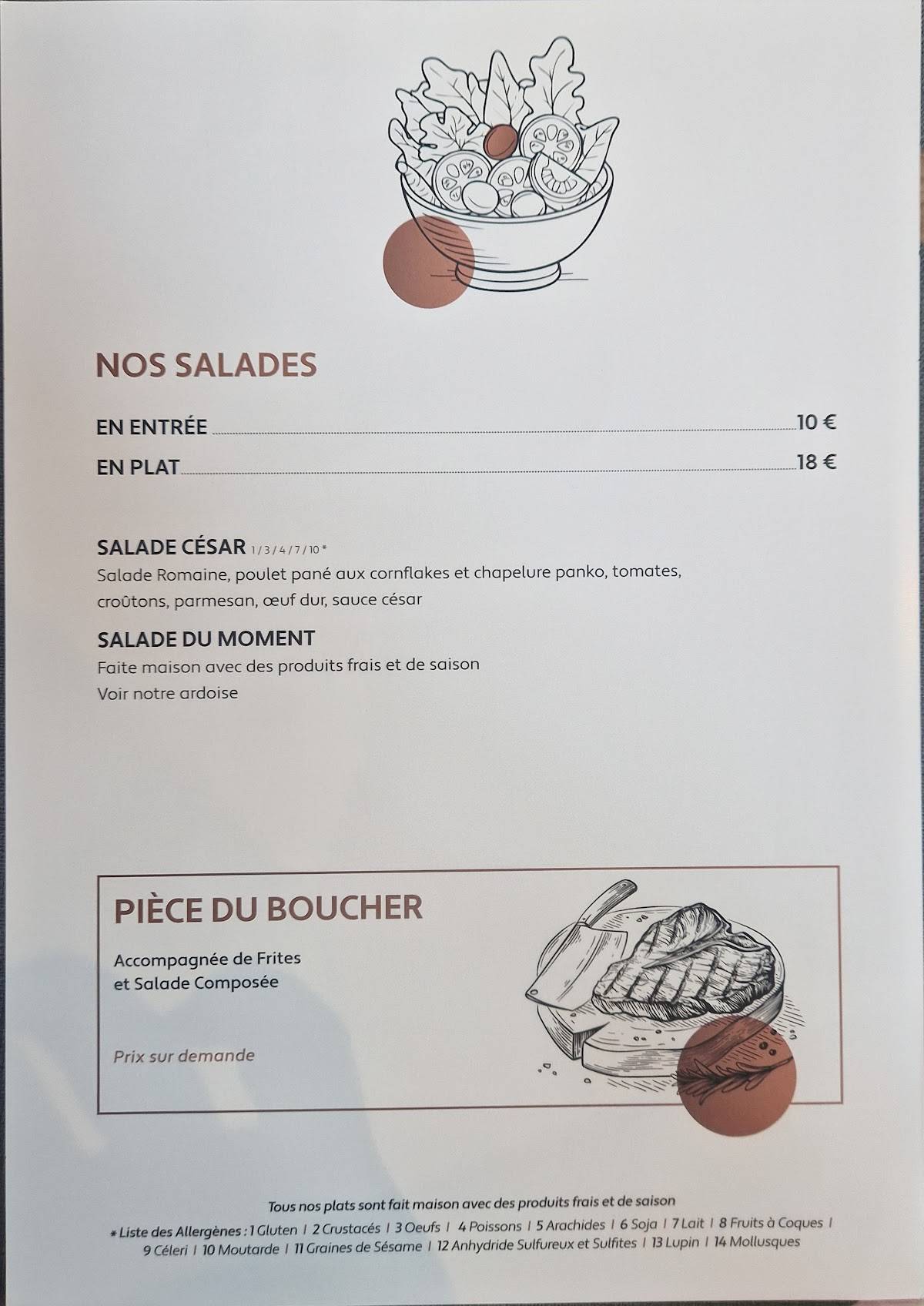 Menu de Atelier B