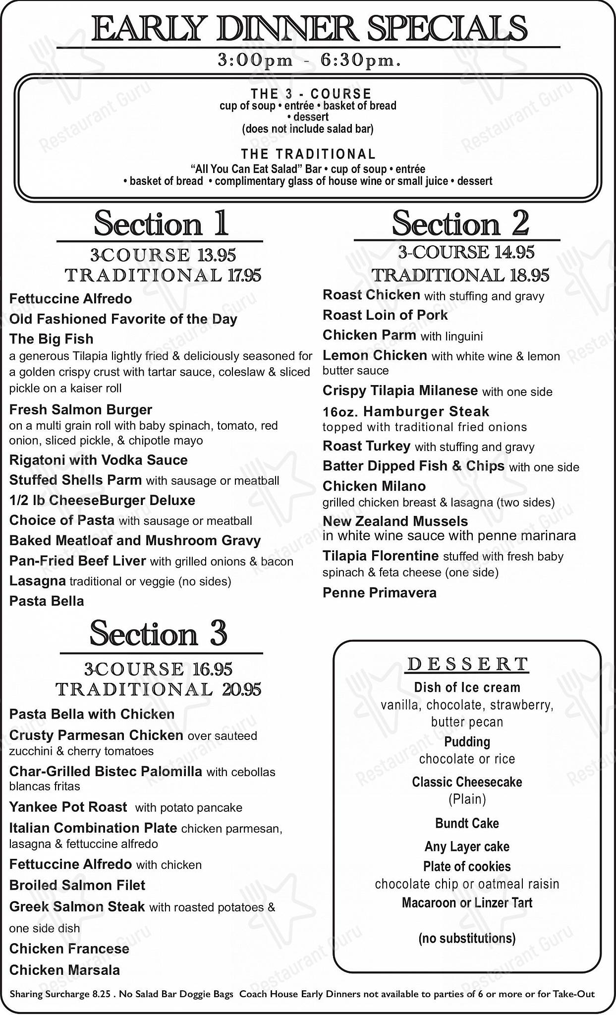 Discover the Delicious Coach House Diner Menu in North Bergen, NJ