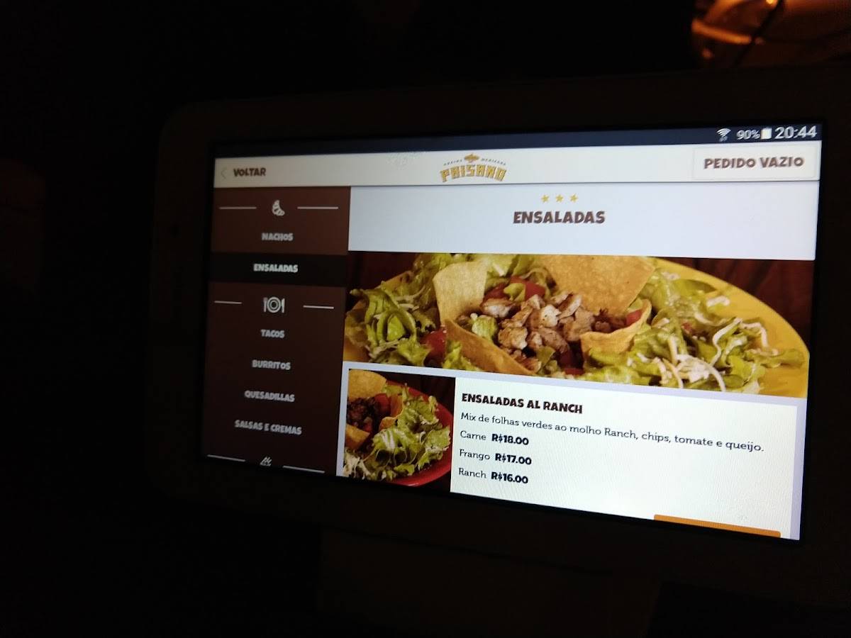 Paisano Cocina Mexicana cardápio