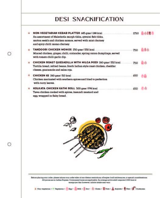 Corby's Restaurant menu