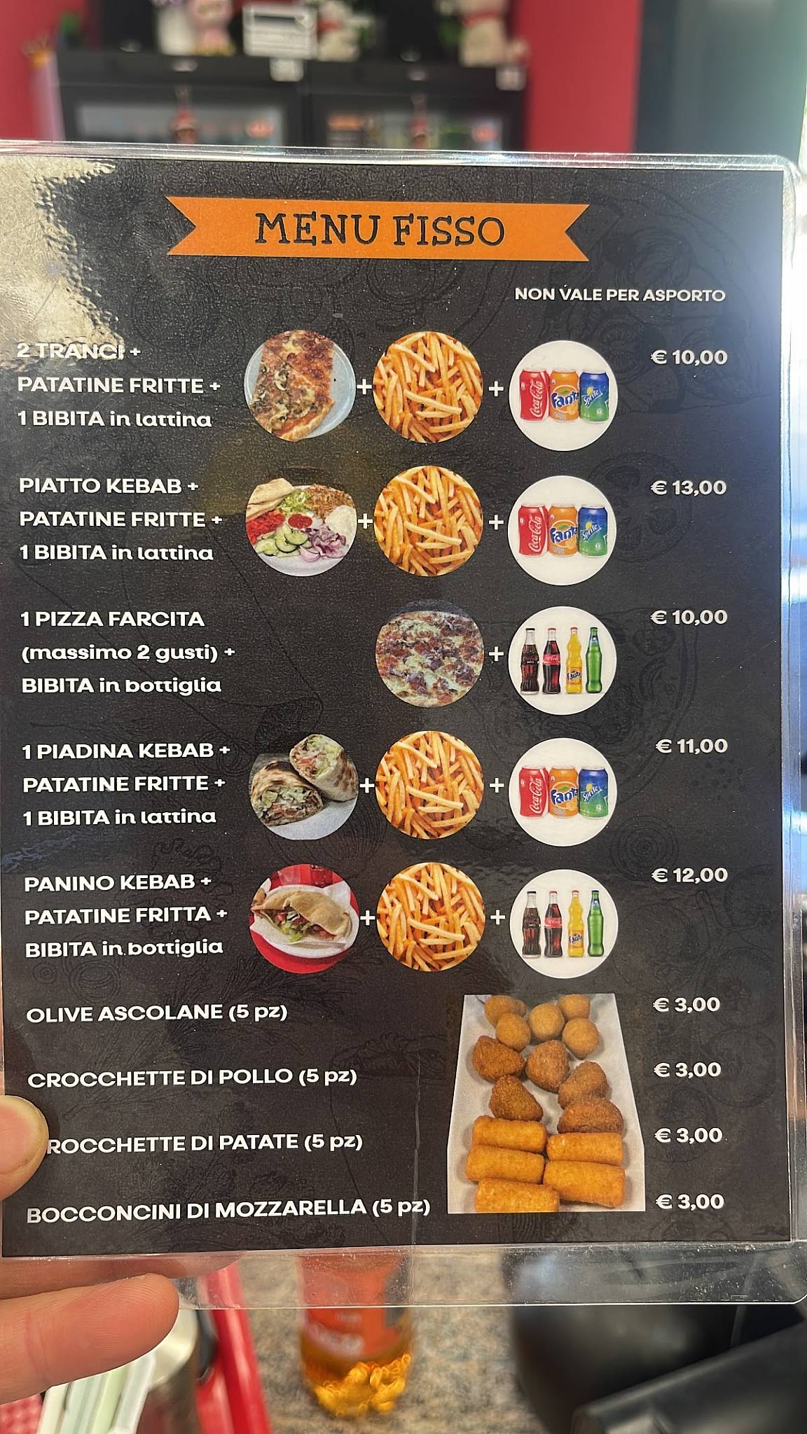 Menu di Cormonspizza 