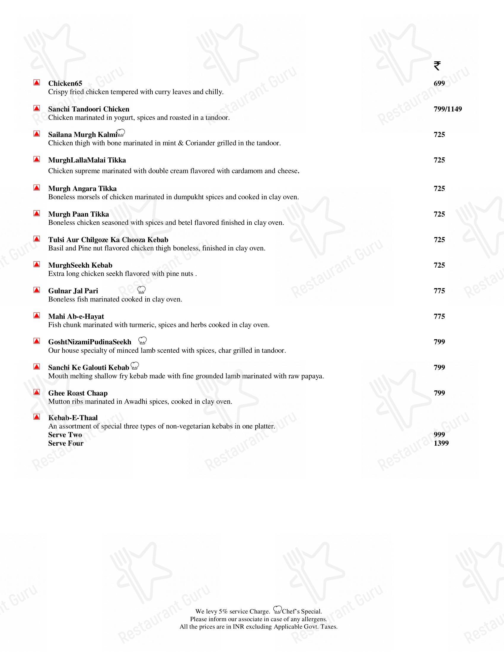 Menu bar for Cravings Coffee Shop in Indore