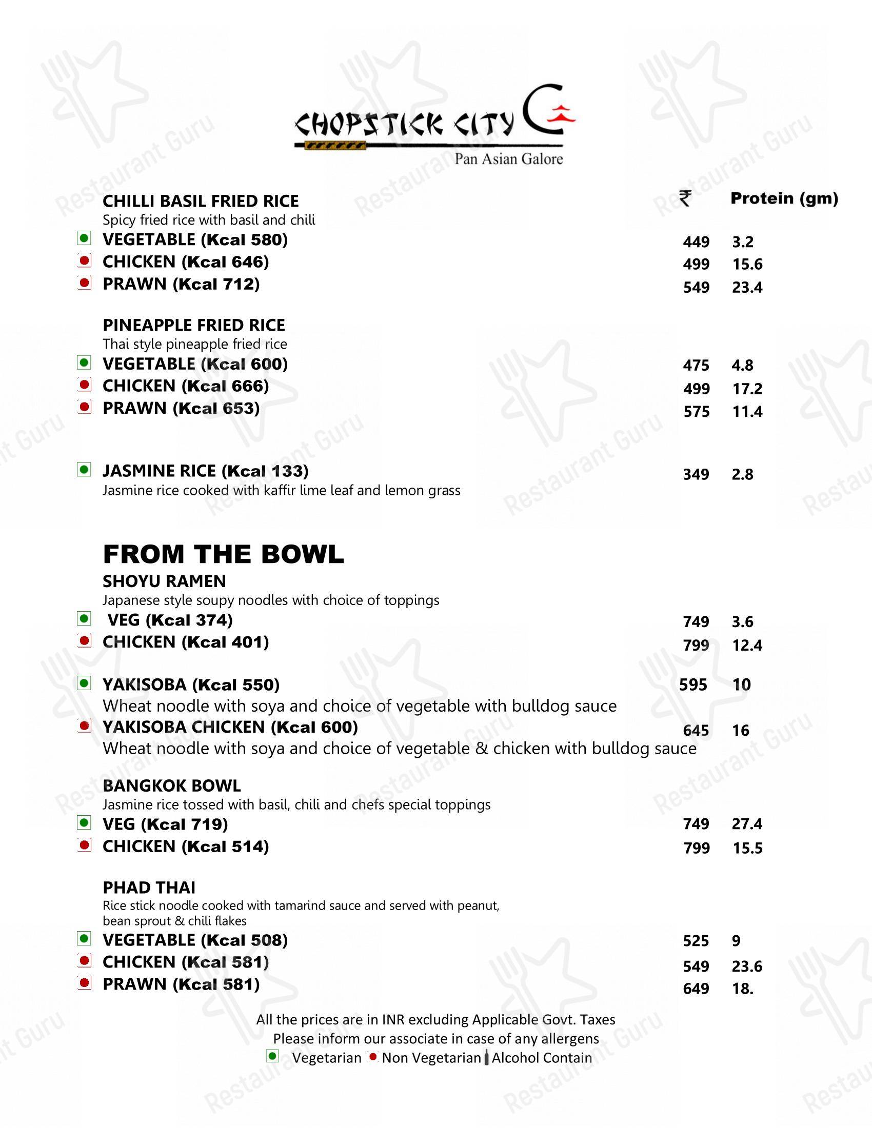 Cravings Coffee Shop menu - 菜单