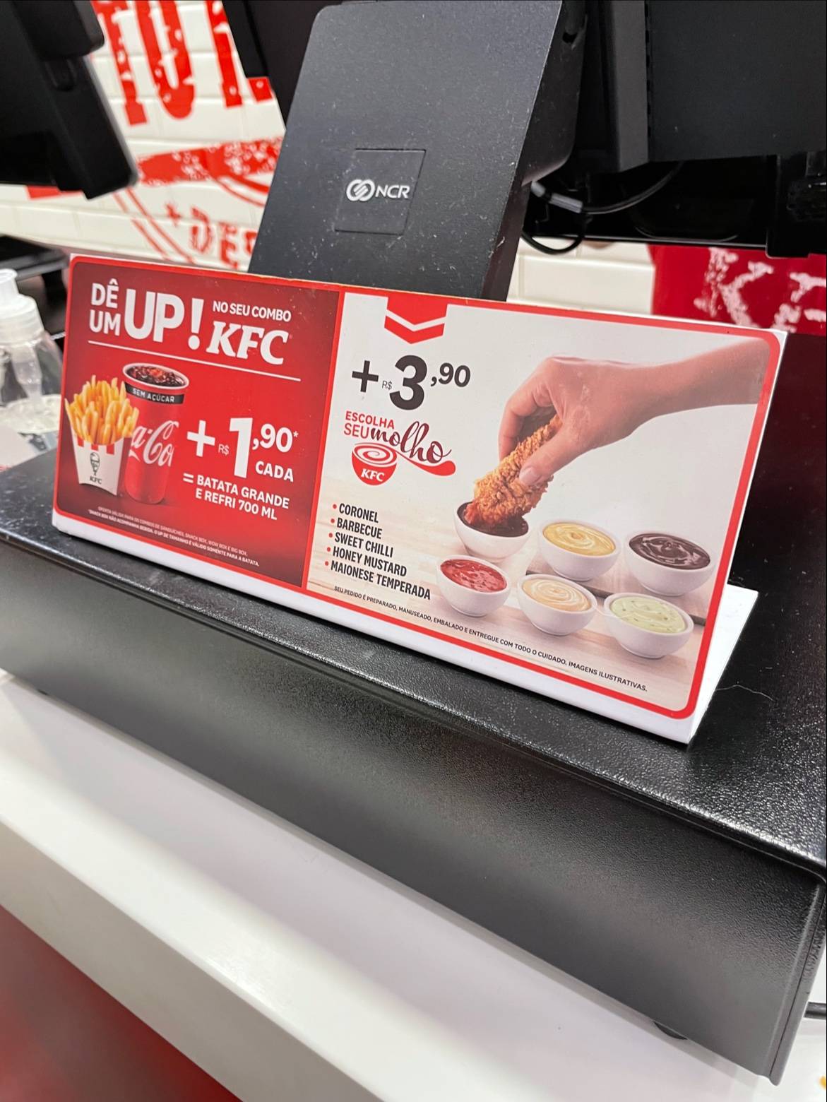KFC cardápio