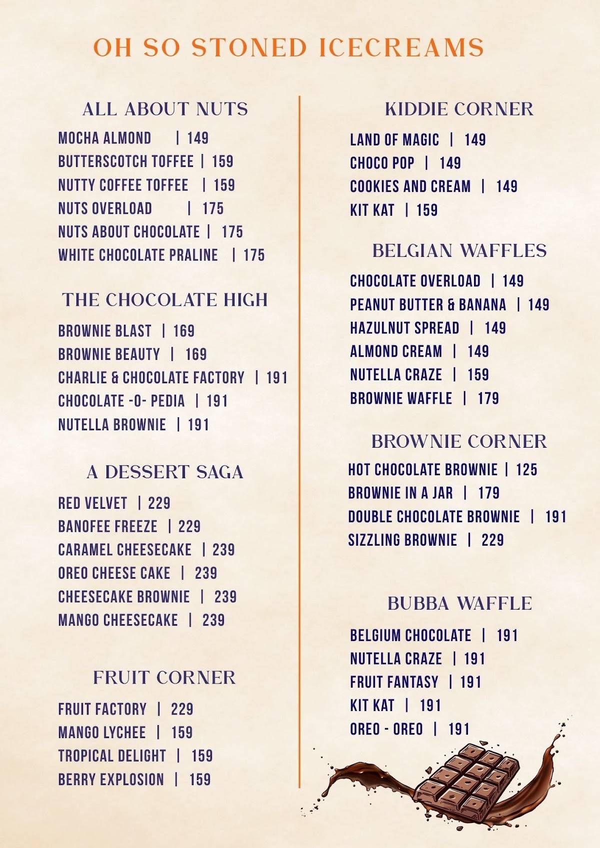 DASARA menu