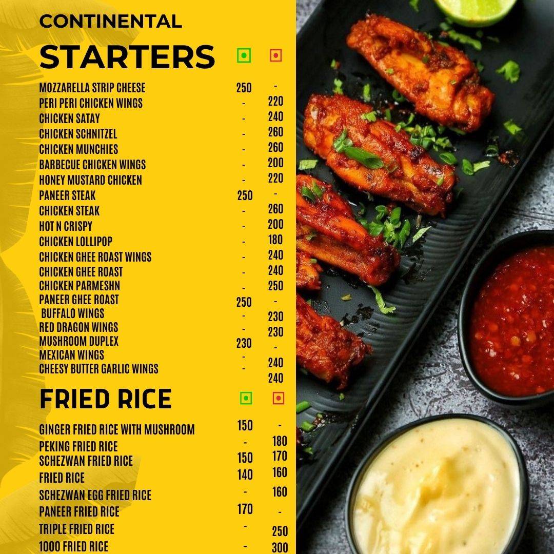 DRNK LAB MOODABIDRI menu