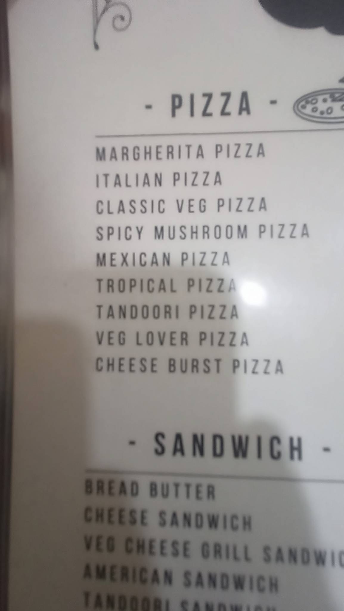 Daily Meals Cafe & Rooftop menu
