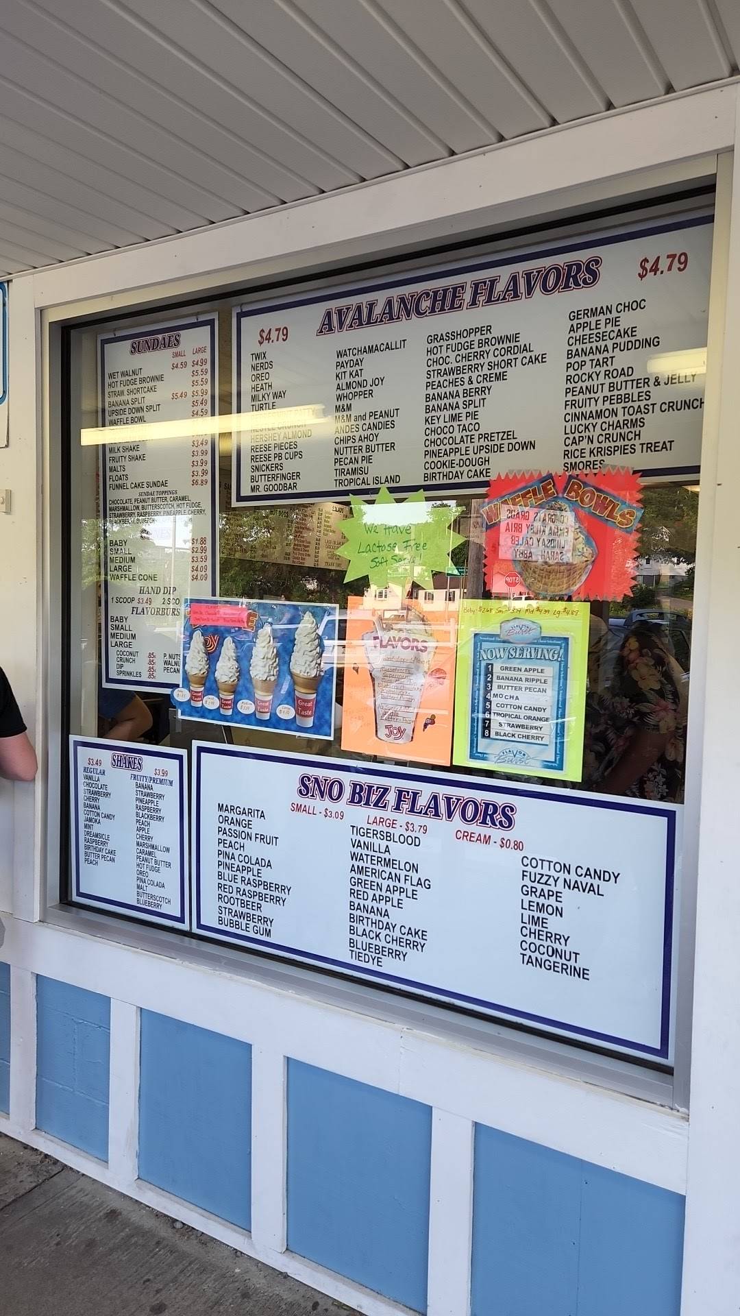 Menu at Dairy Creme Corner restaurant, Fairmont