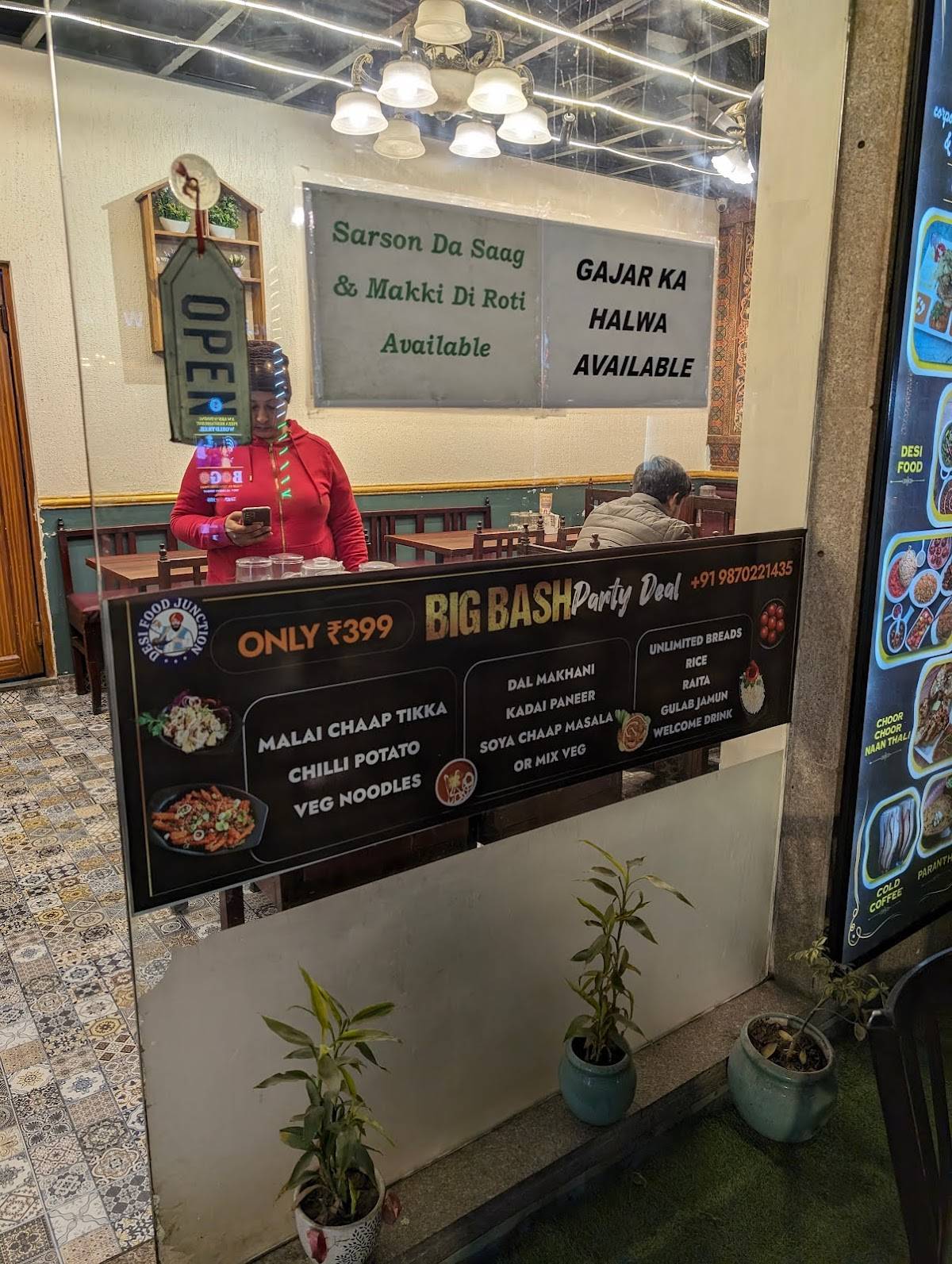 Desi Food Junction menu