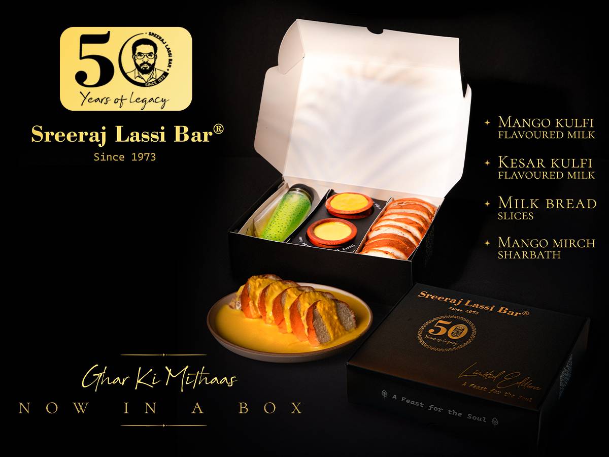 Sreeraj Lassi Bar menu