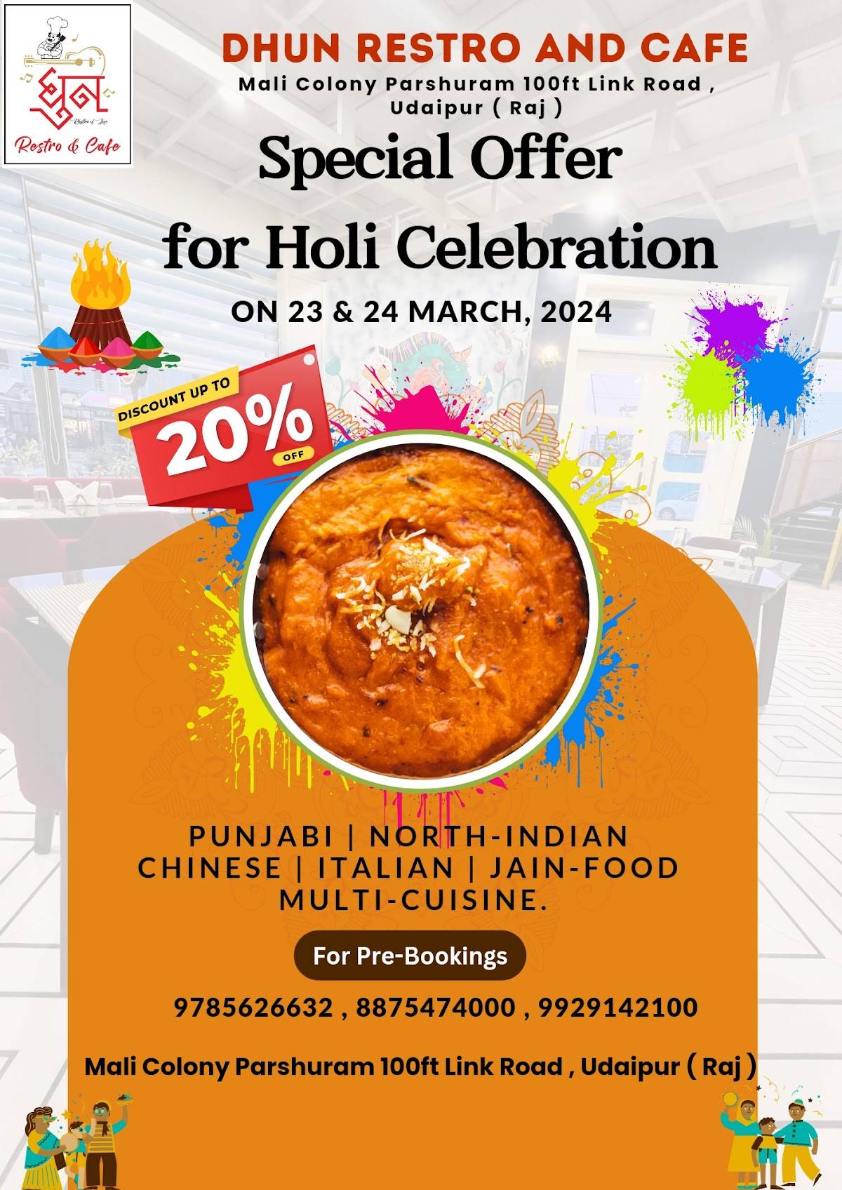 Dhun Restro and Cafe menu