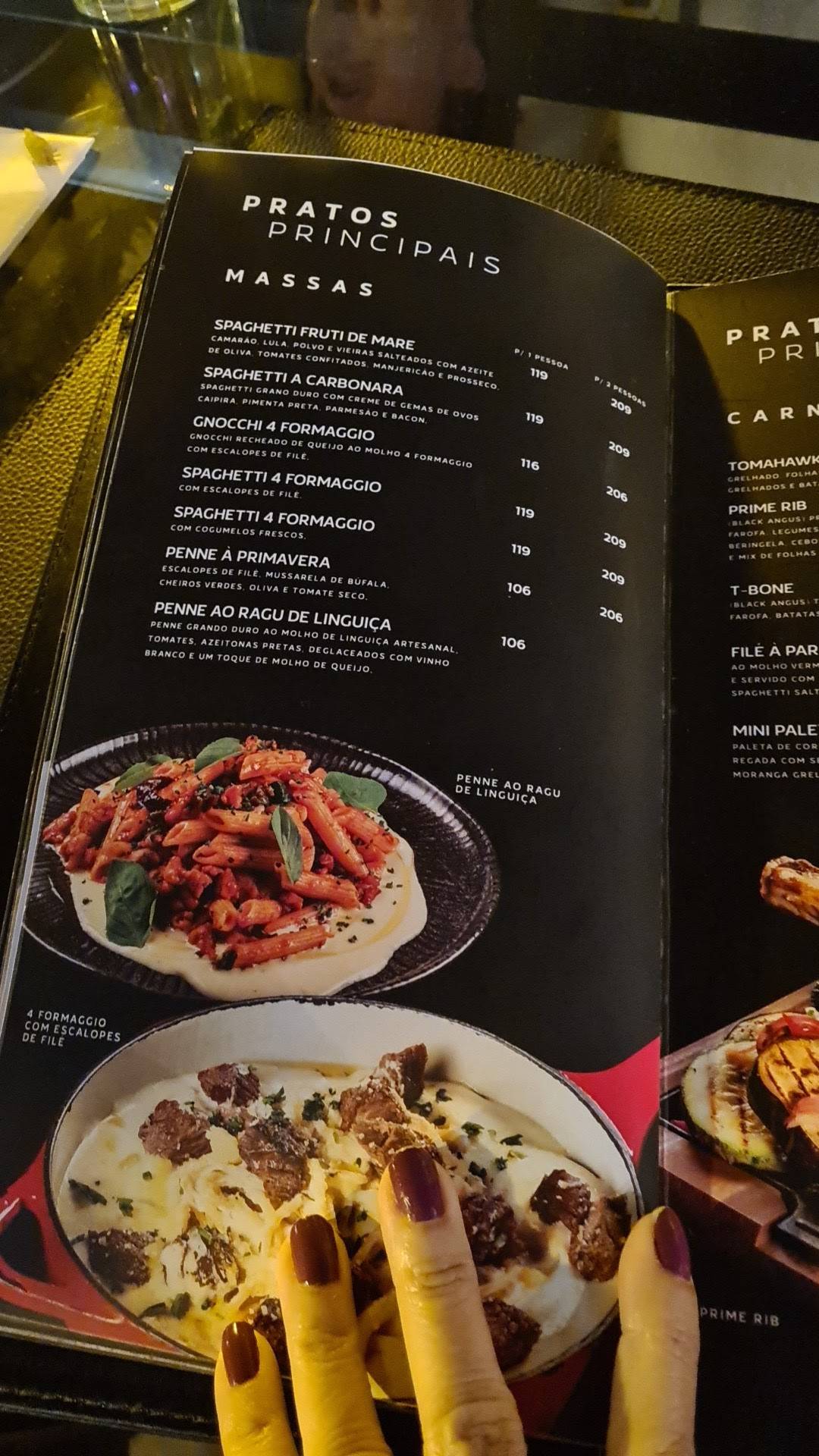 Divino Gastrô & Bar cardápio