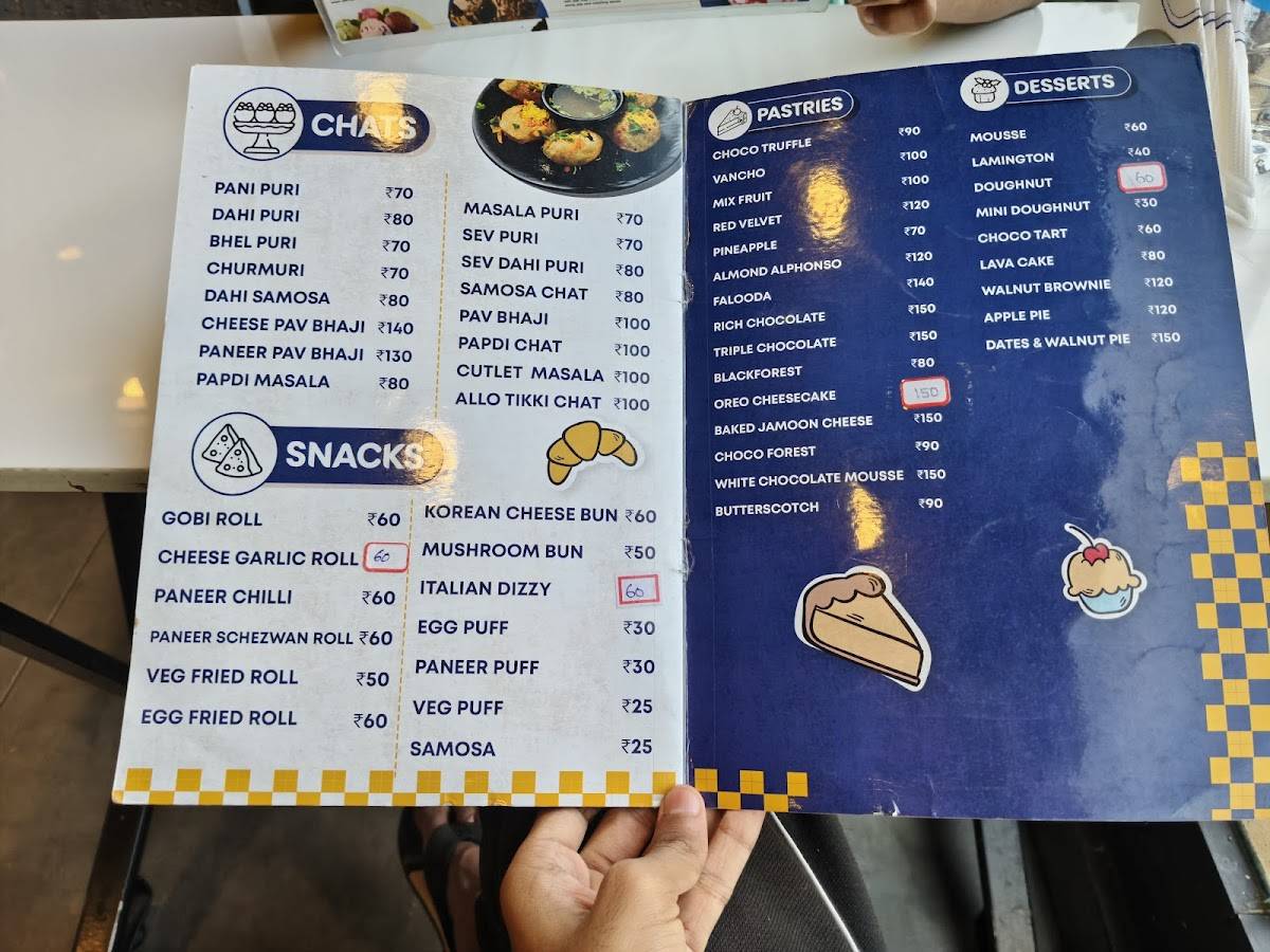 Dolphin Bakes 'N' Ice Creams menu