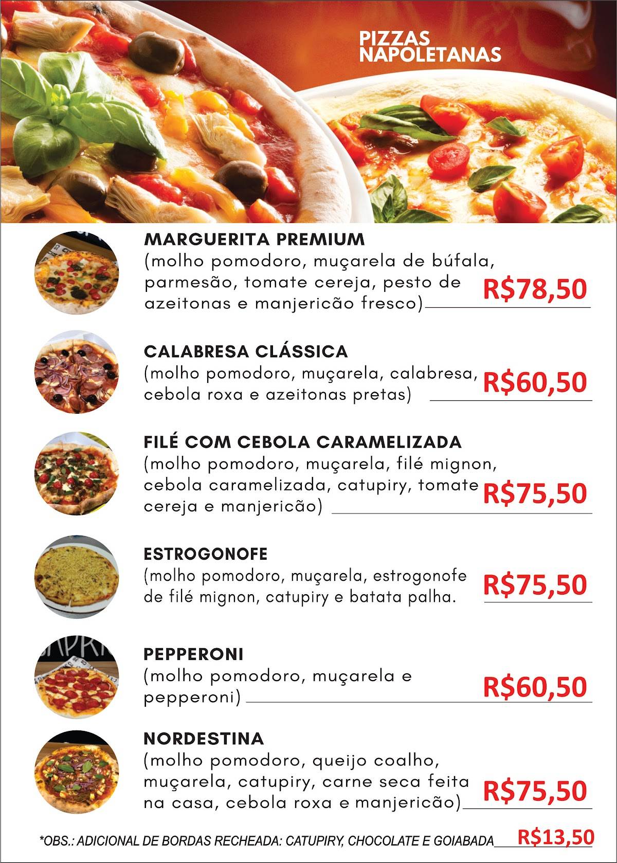 Dom Gourmet - Bar e Pizzaria cardápio