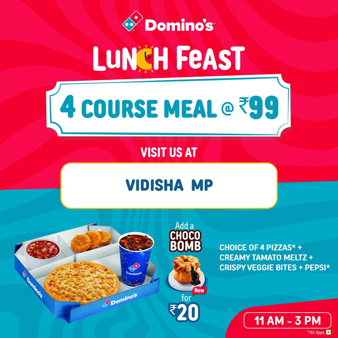 Domino's Pizza Daulatpur, Vidisha menu
