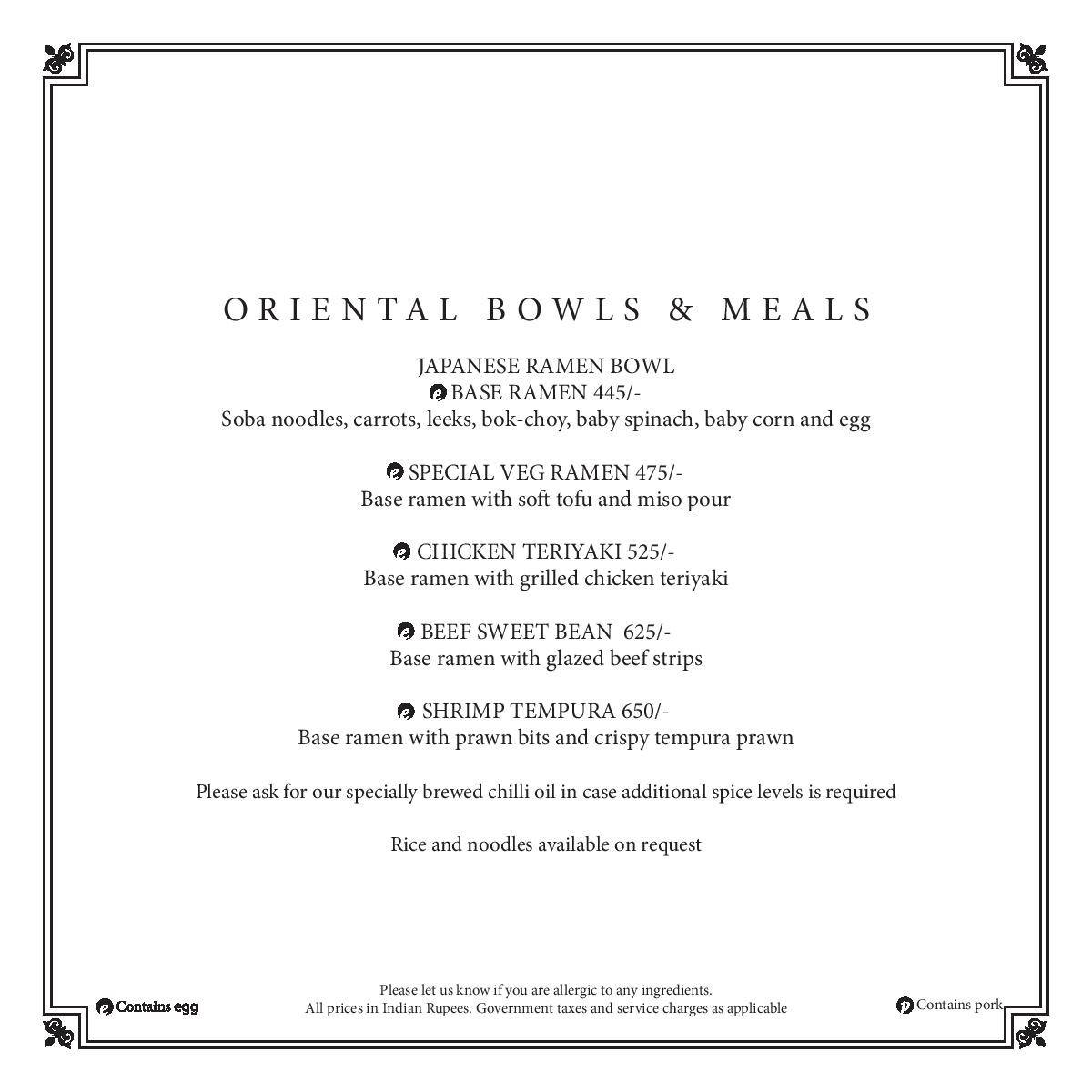 Down Sterling - Restaurant & Lounge Bar menu