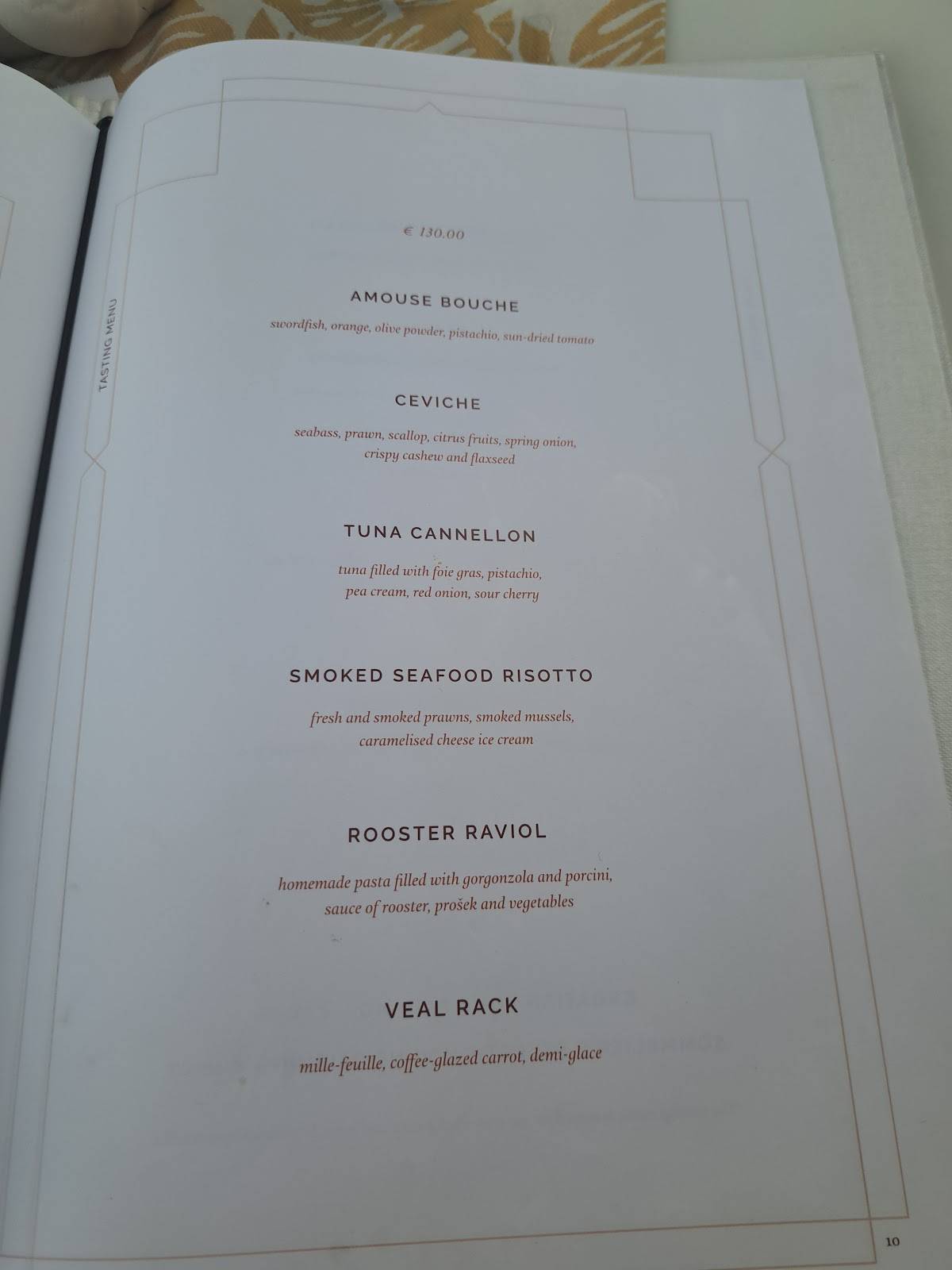 Menu di Dvor 