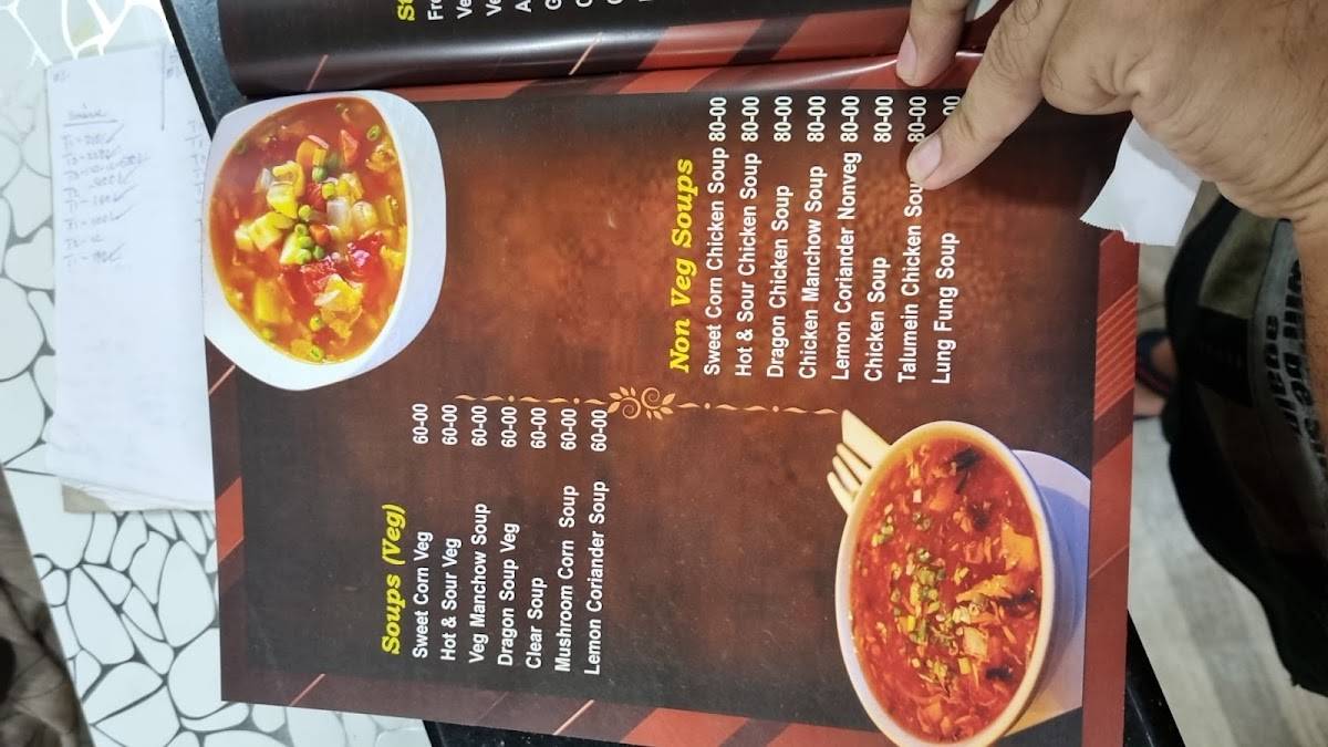 Dwaraka Noodles menu