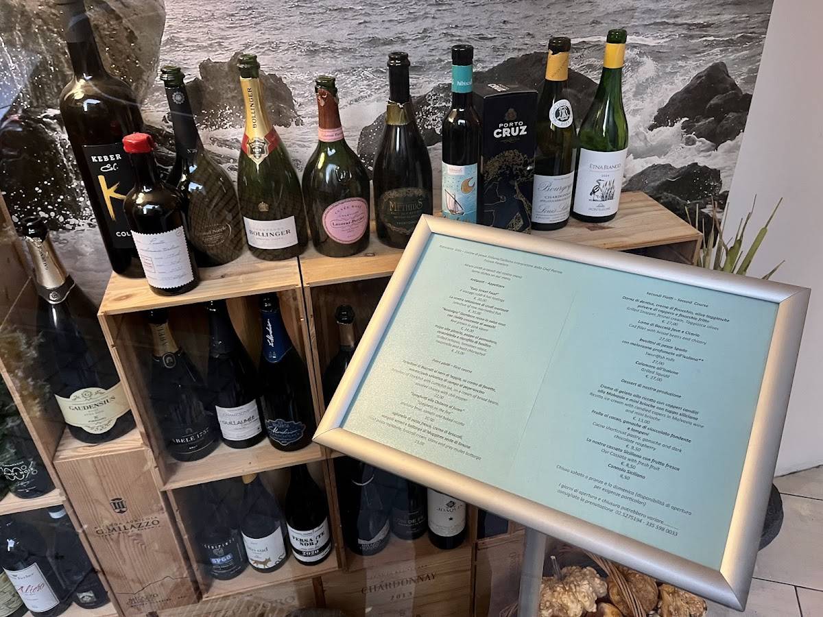 Menu di Ristorante Eolo Siciliano di Pesce 