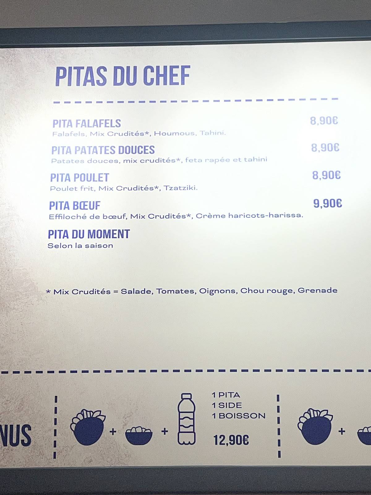 Menu de Eatsa - Healthy Food Nice