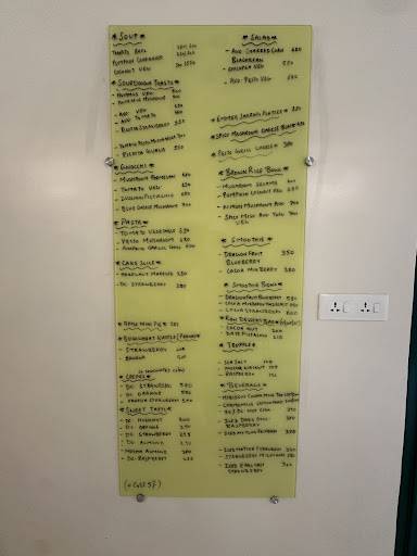Emmer bakery menu