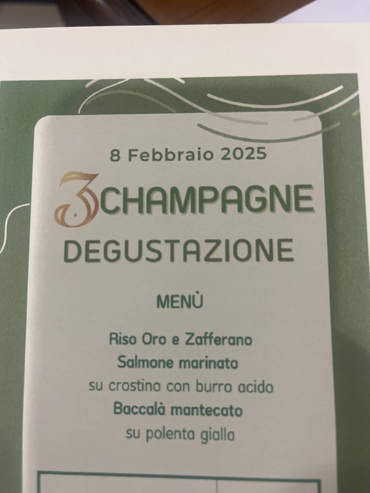 Menu di Enoteca Bar Sorelle Pavan 