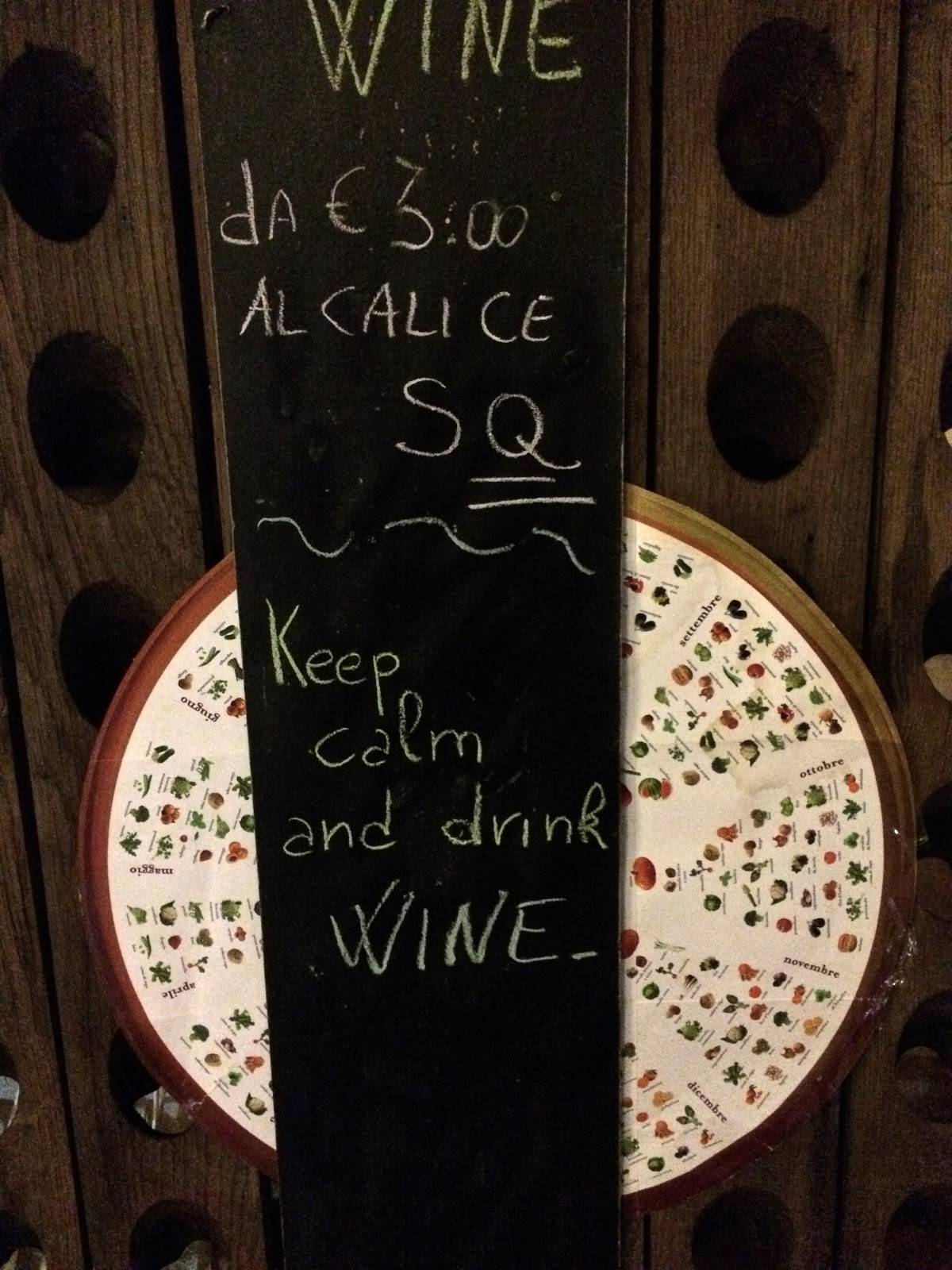 Menu di Enoteca Bar a Vino di Rossi Giuseppe 