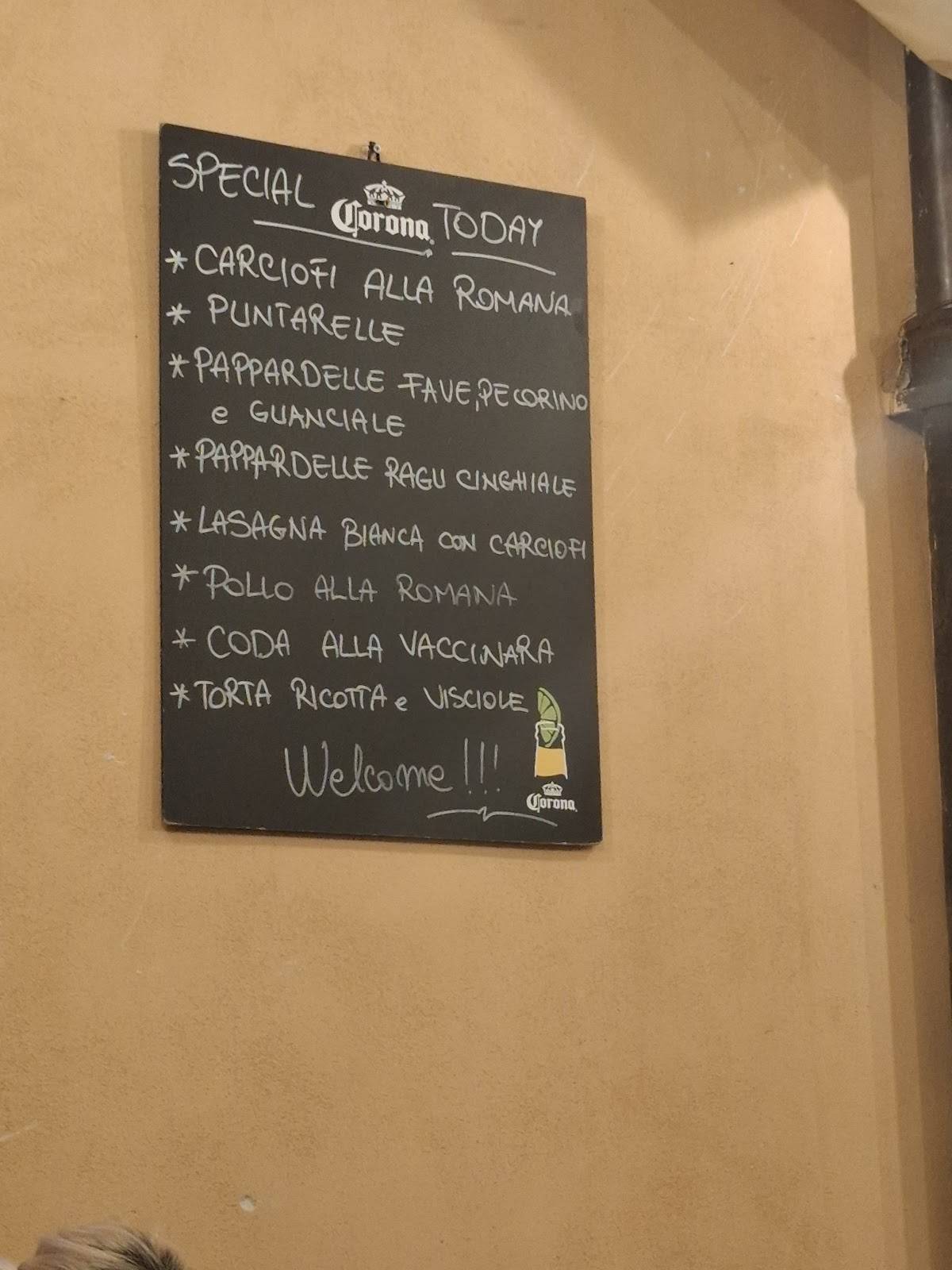 Menu di Er Marchese all’Anima 