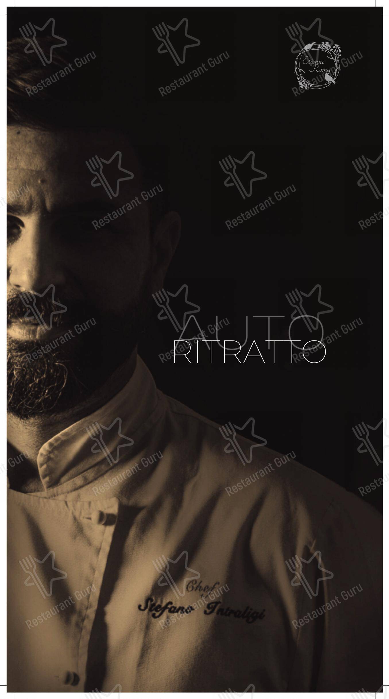 Etienne Roma Ristorante in Roma - Menu