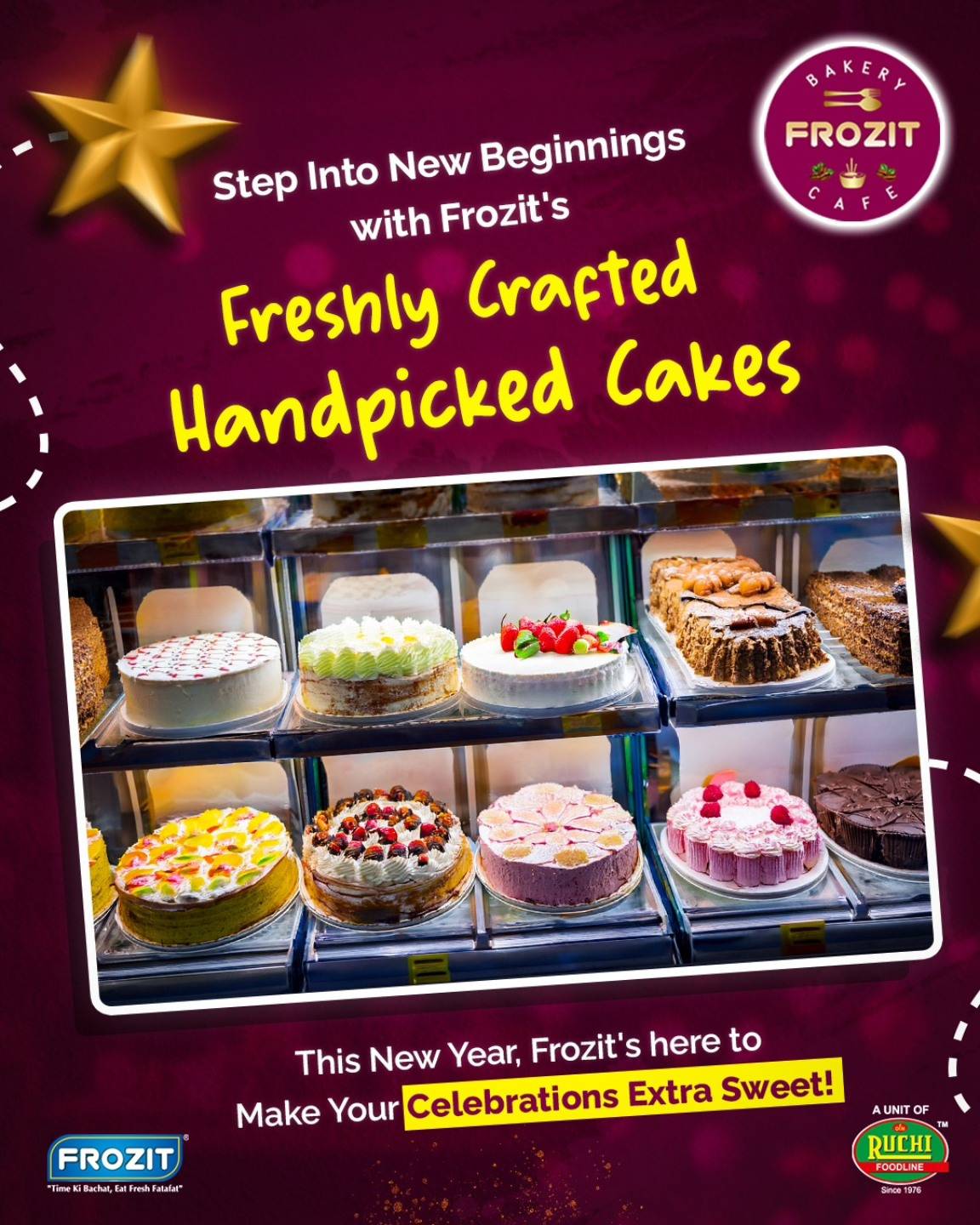 FROZIT menu