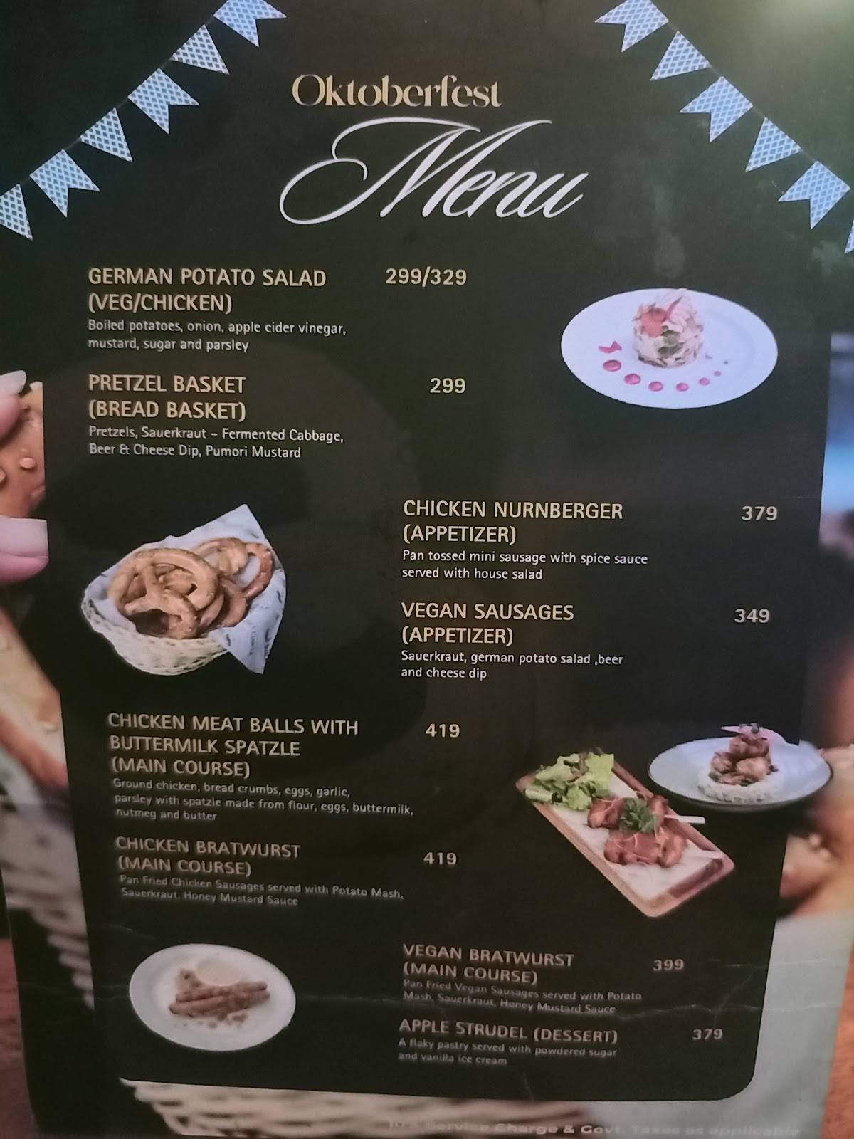 FULL CIRCLE - Taproom • Kitchen • Culture menu