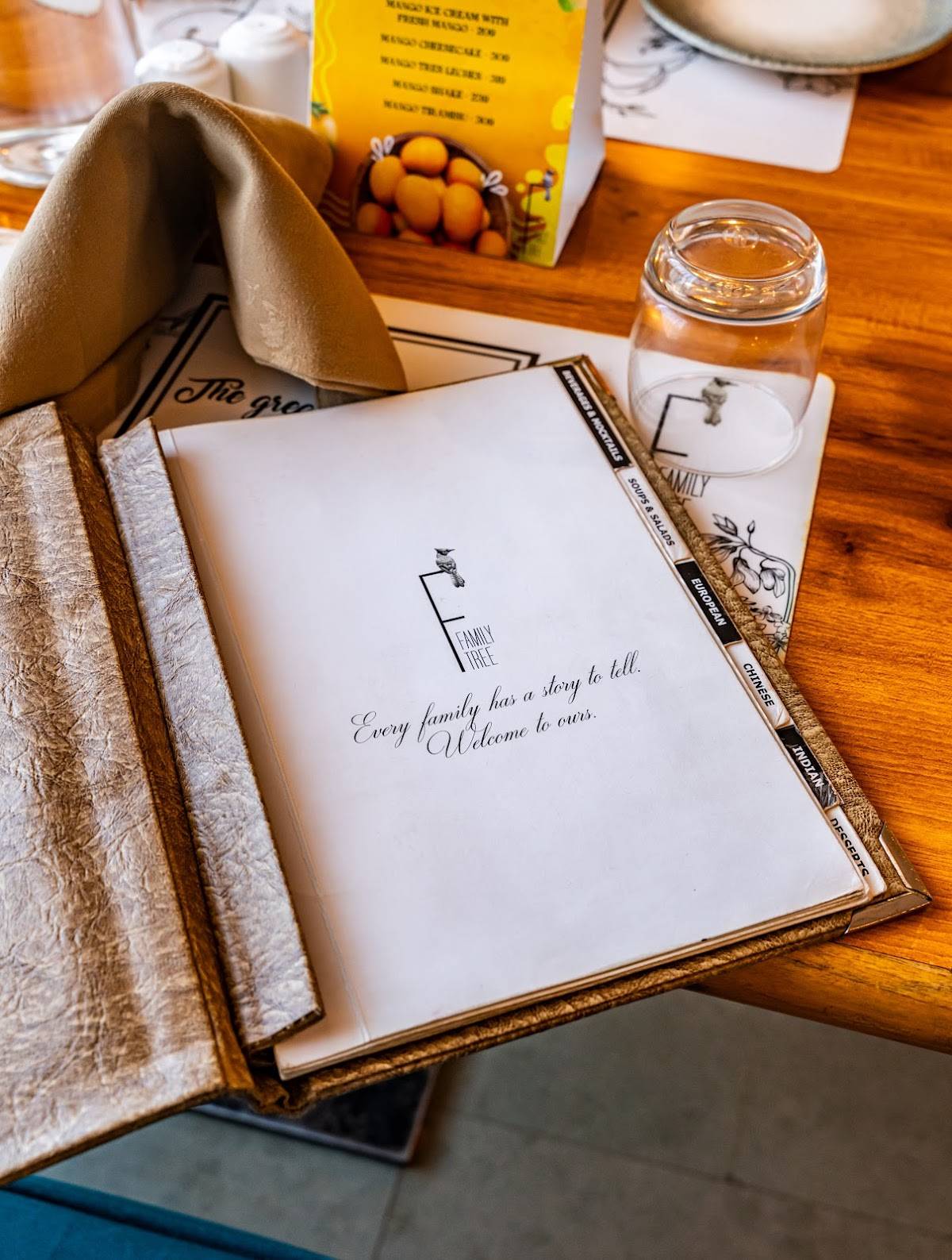 Family Tree - Dombivli menu