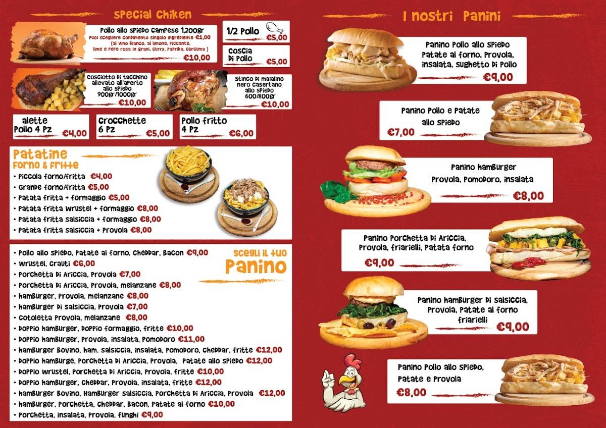 Menu di Pollo & Patate 