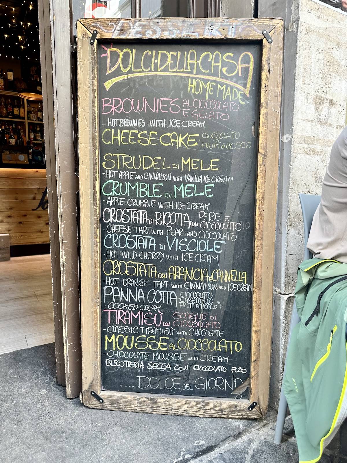 Menu di Fattoincasa by hosteria la danesina 