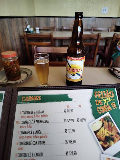 Restaurante Feijão de Corda IV cardápio