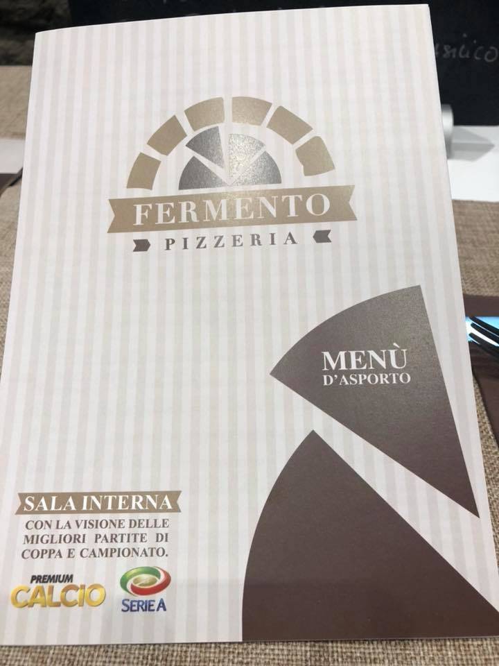 Menu di Fermento 