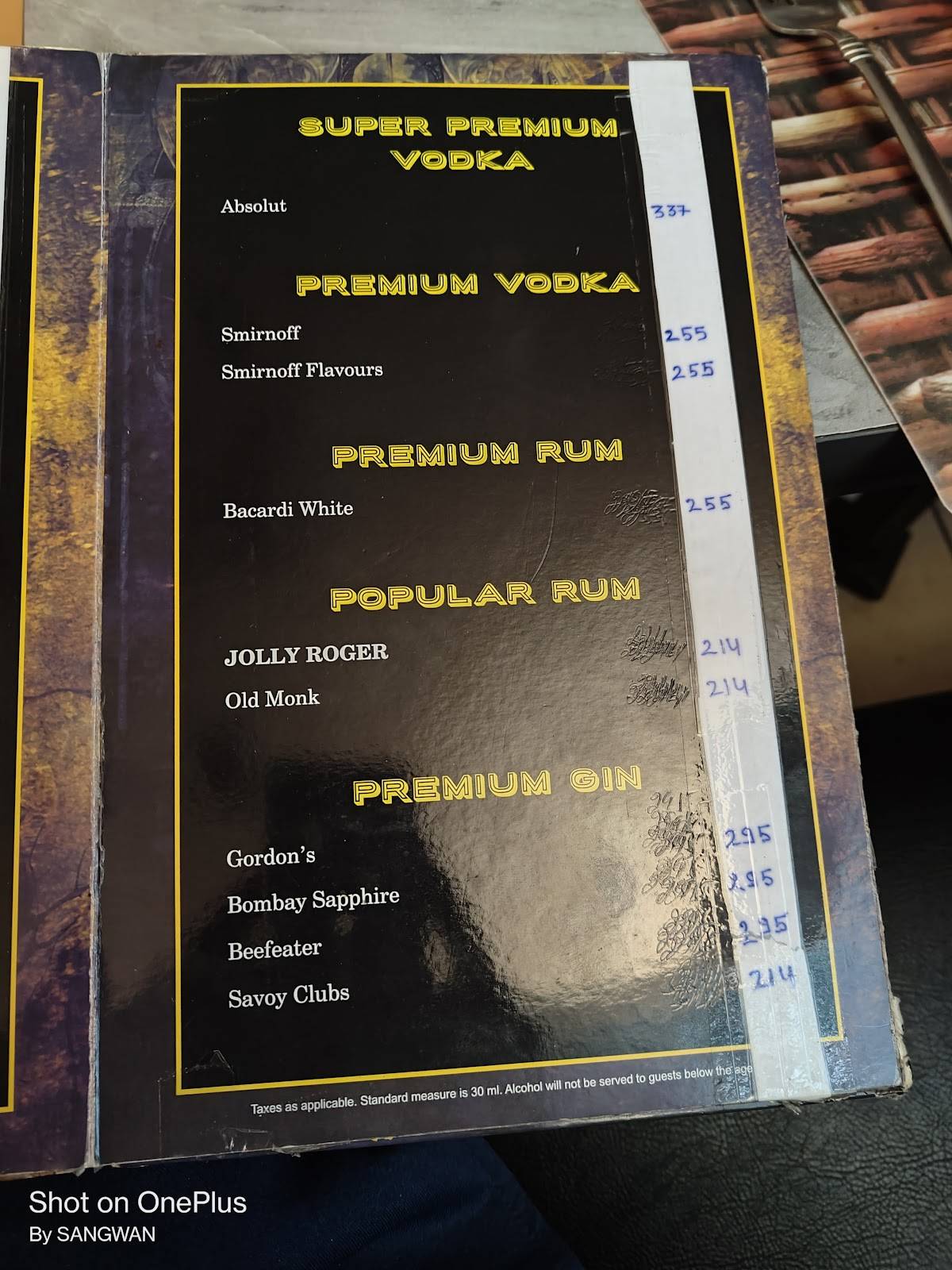 Fiery Grills- Restaurant and Bar Best Restaurant and Party Place in NSP menu