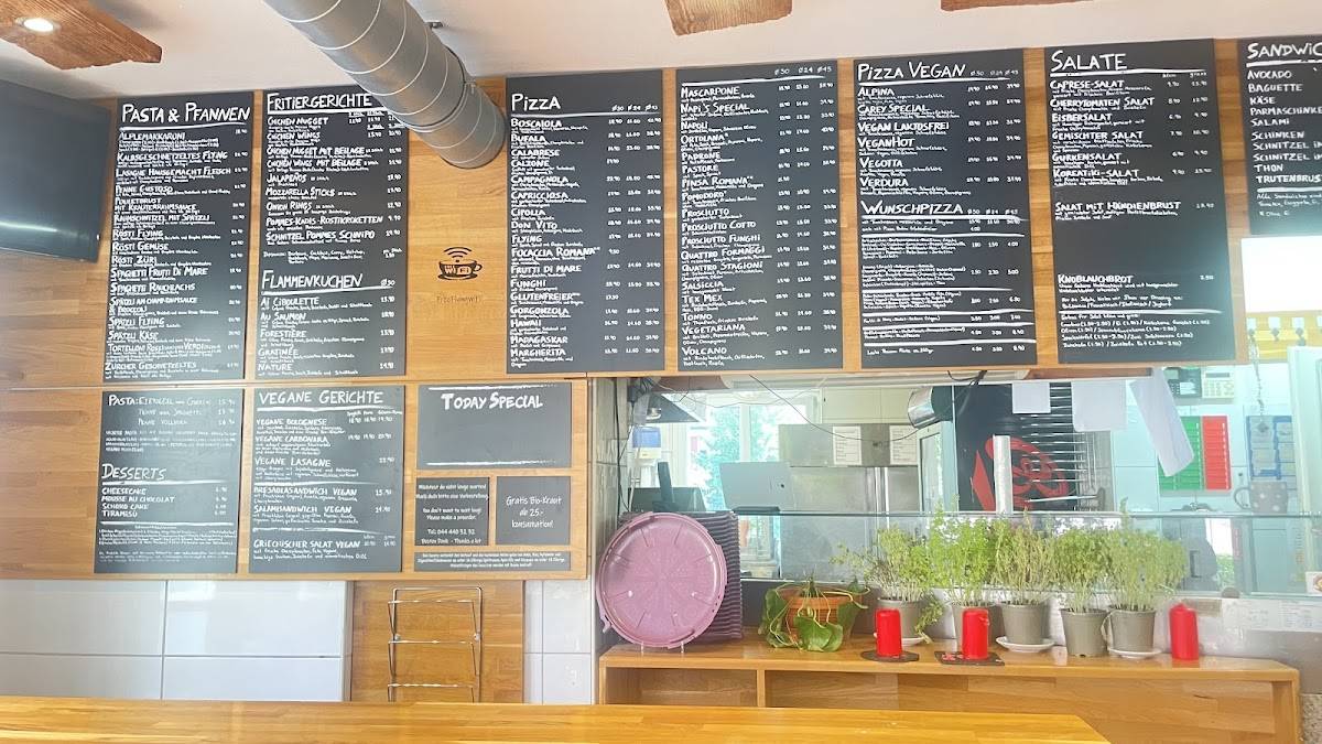 Menu di Filo Pizza (ex. Flying Pizza) 