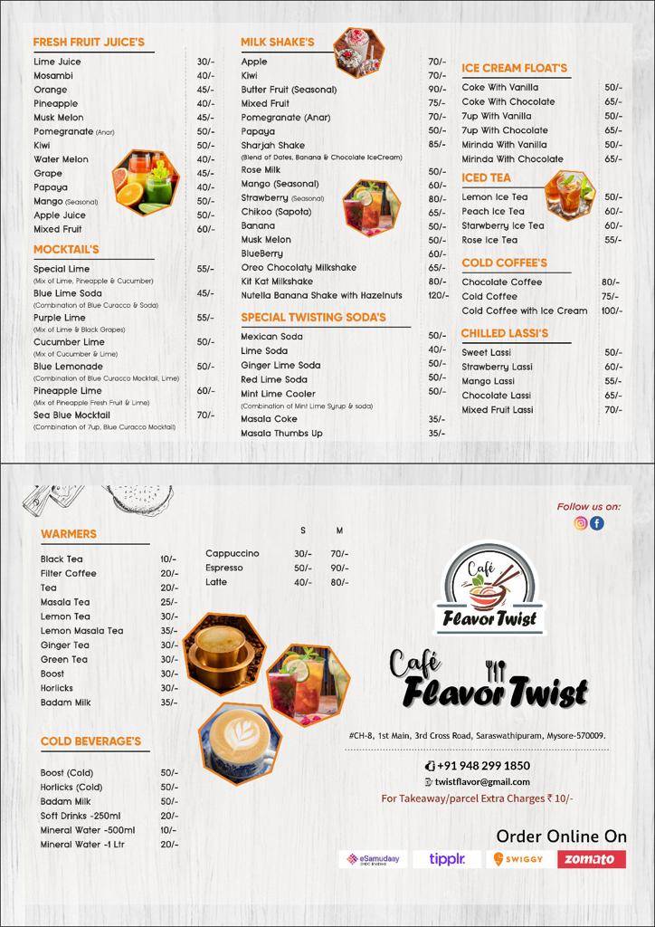 Ch8 menu