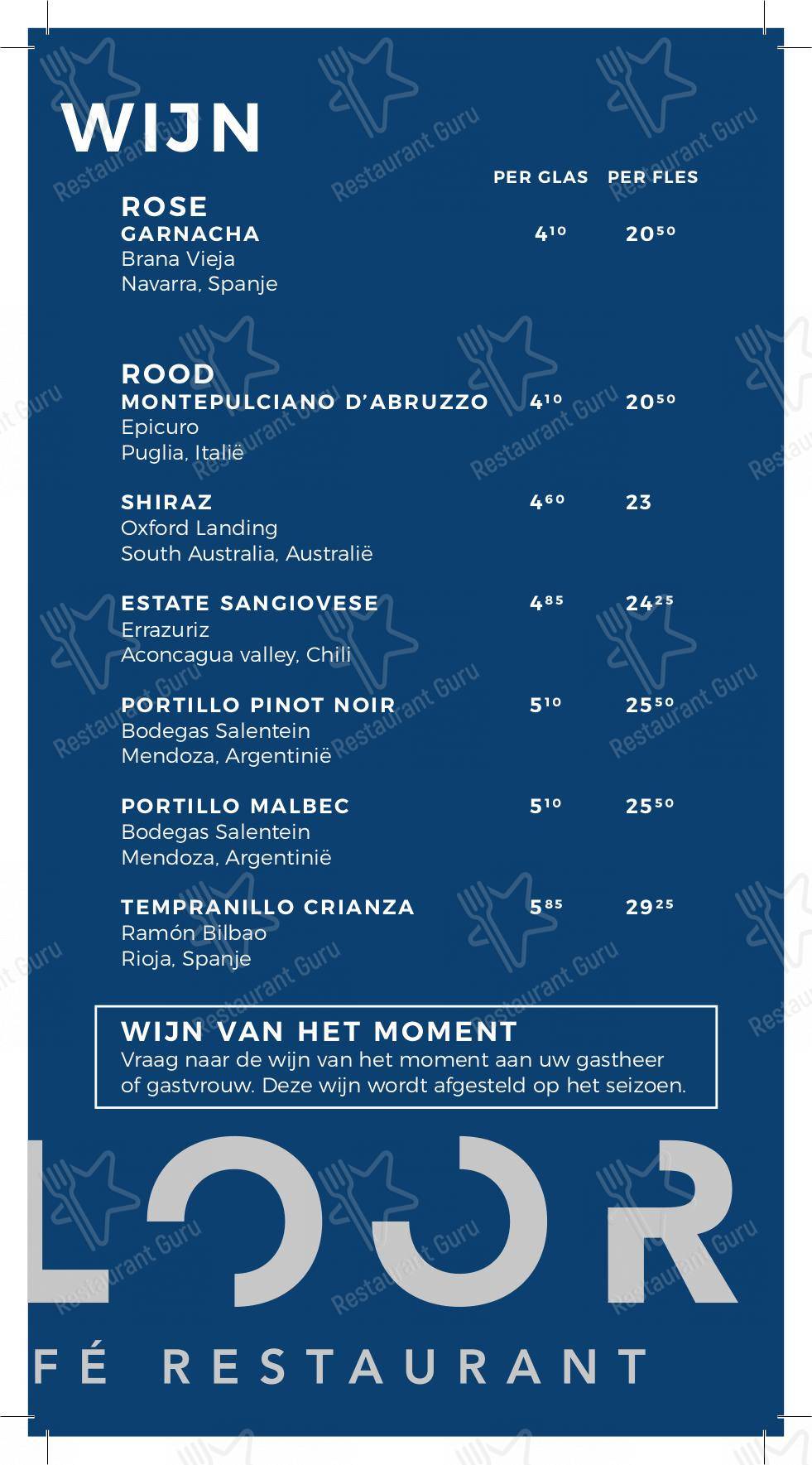 Takeaway Menu pour Cafe Restaurant Floor café