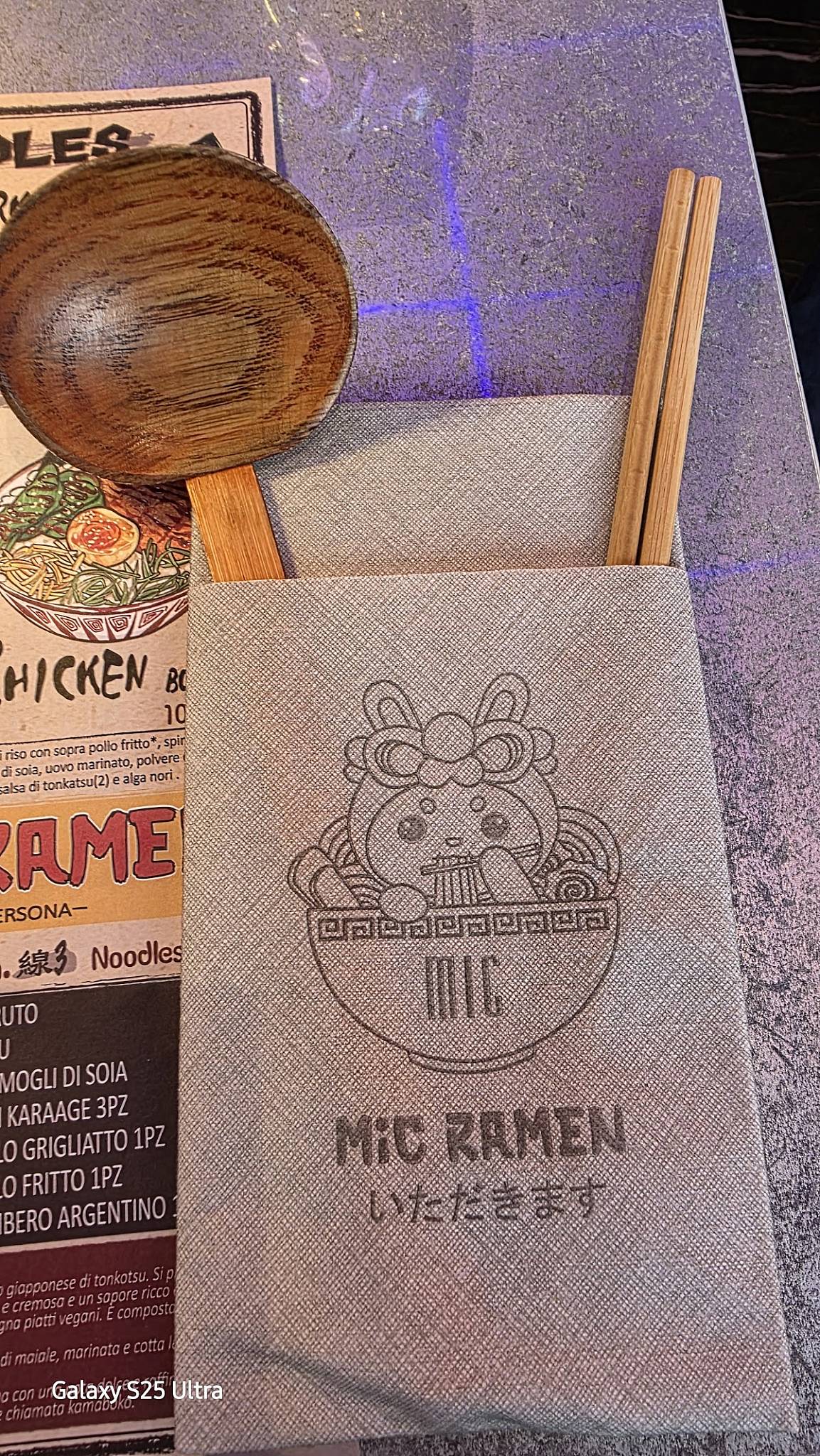 Menu di MIC RAMEN Firenze 