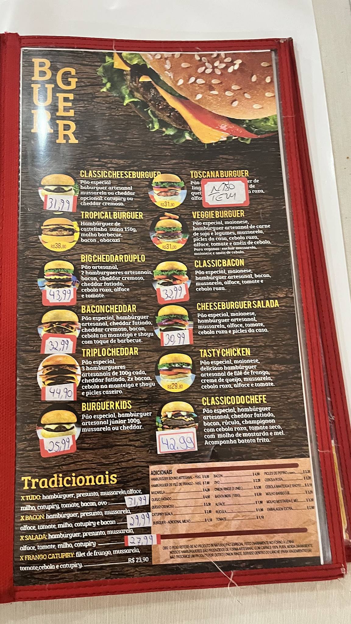 Focaccia Foods cardápio